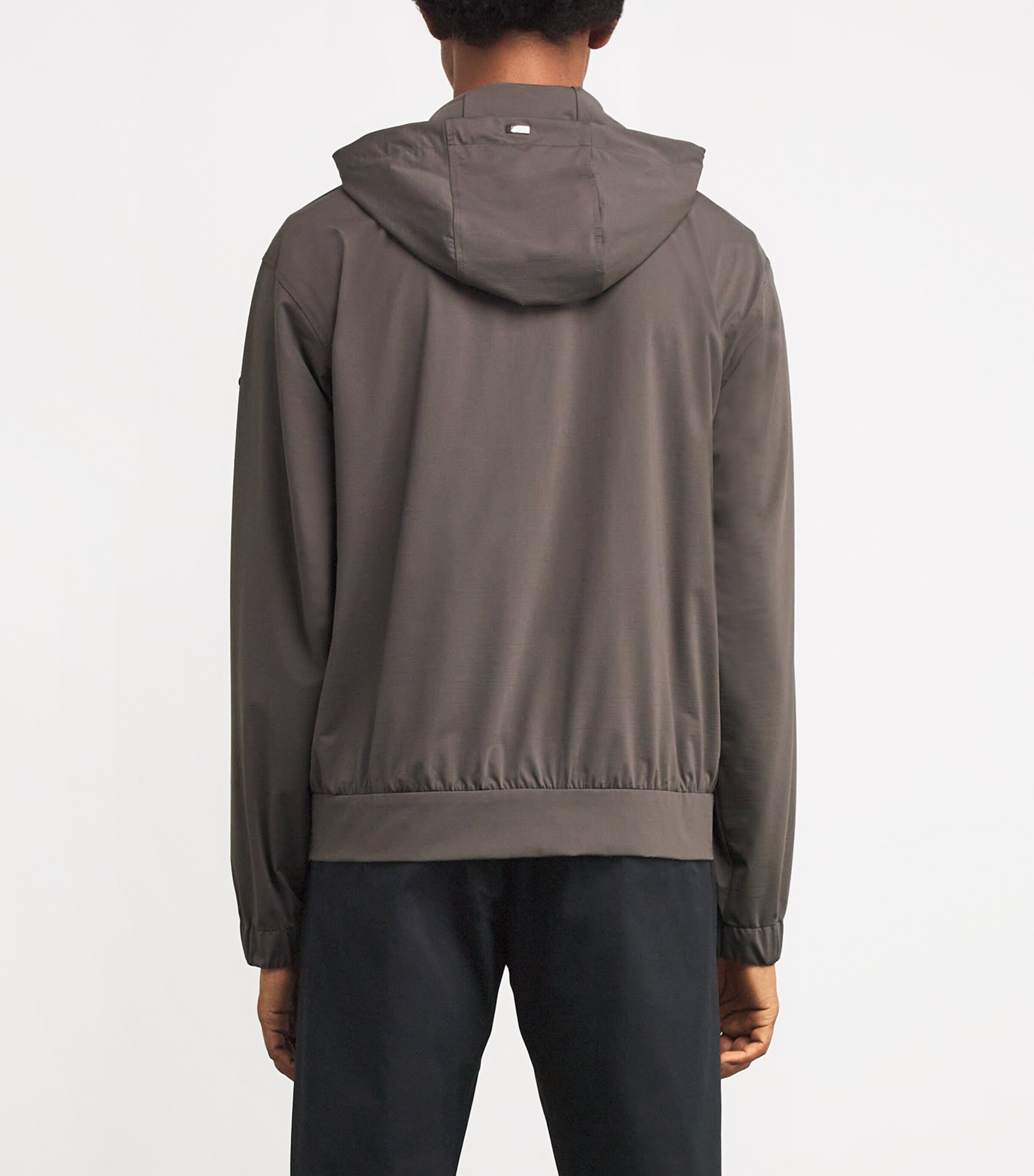 Lightweight Zip-Up Hoodie 2600TORTORA Image 4