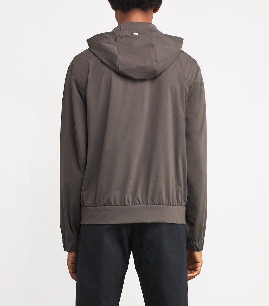 Lightweight Zip-Up Hoodie 2600TORTORA Image 4