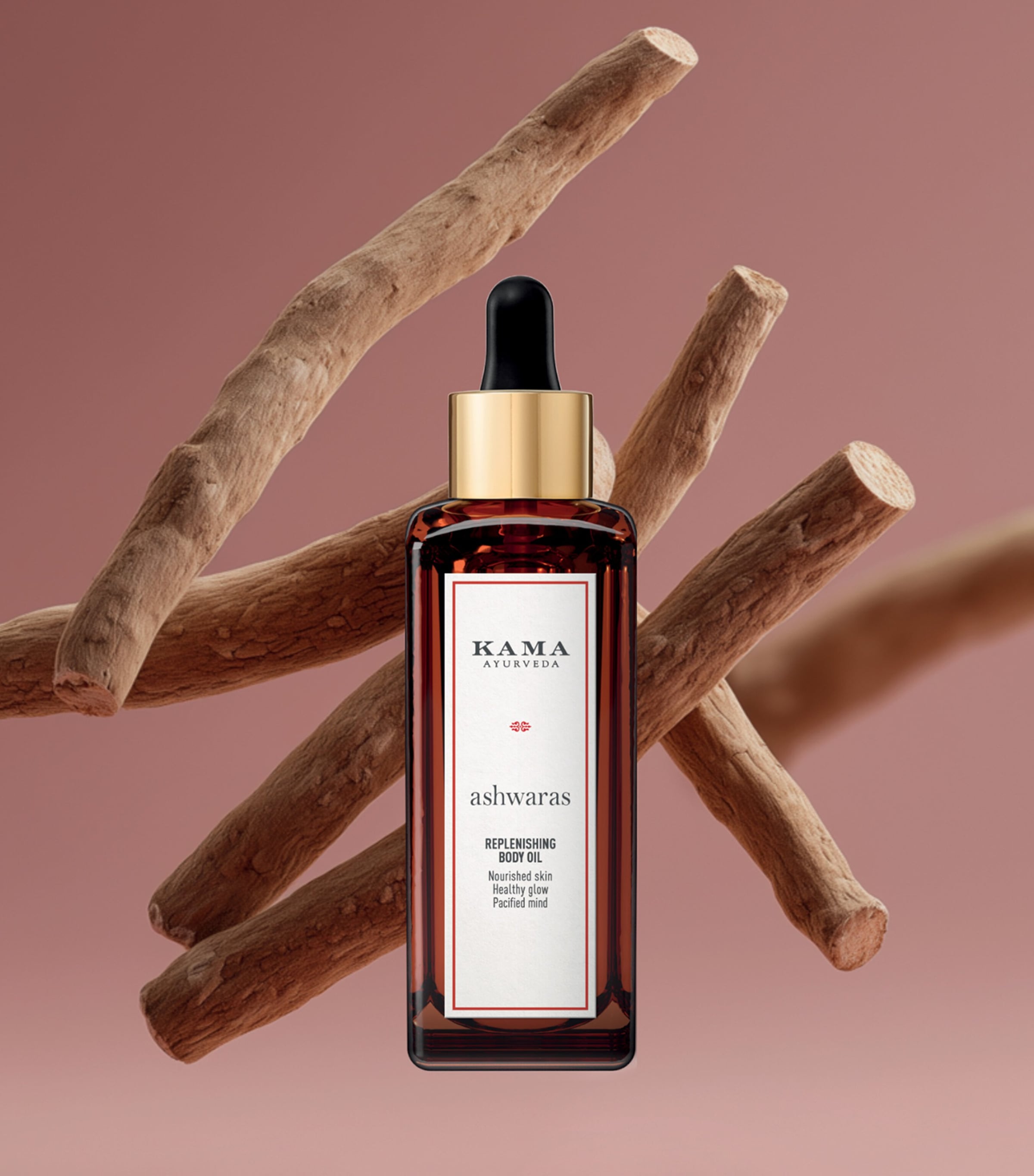 Ashwaras Replenishing Body Oil (100ml) NO COLOUR Image 4