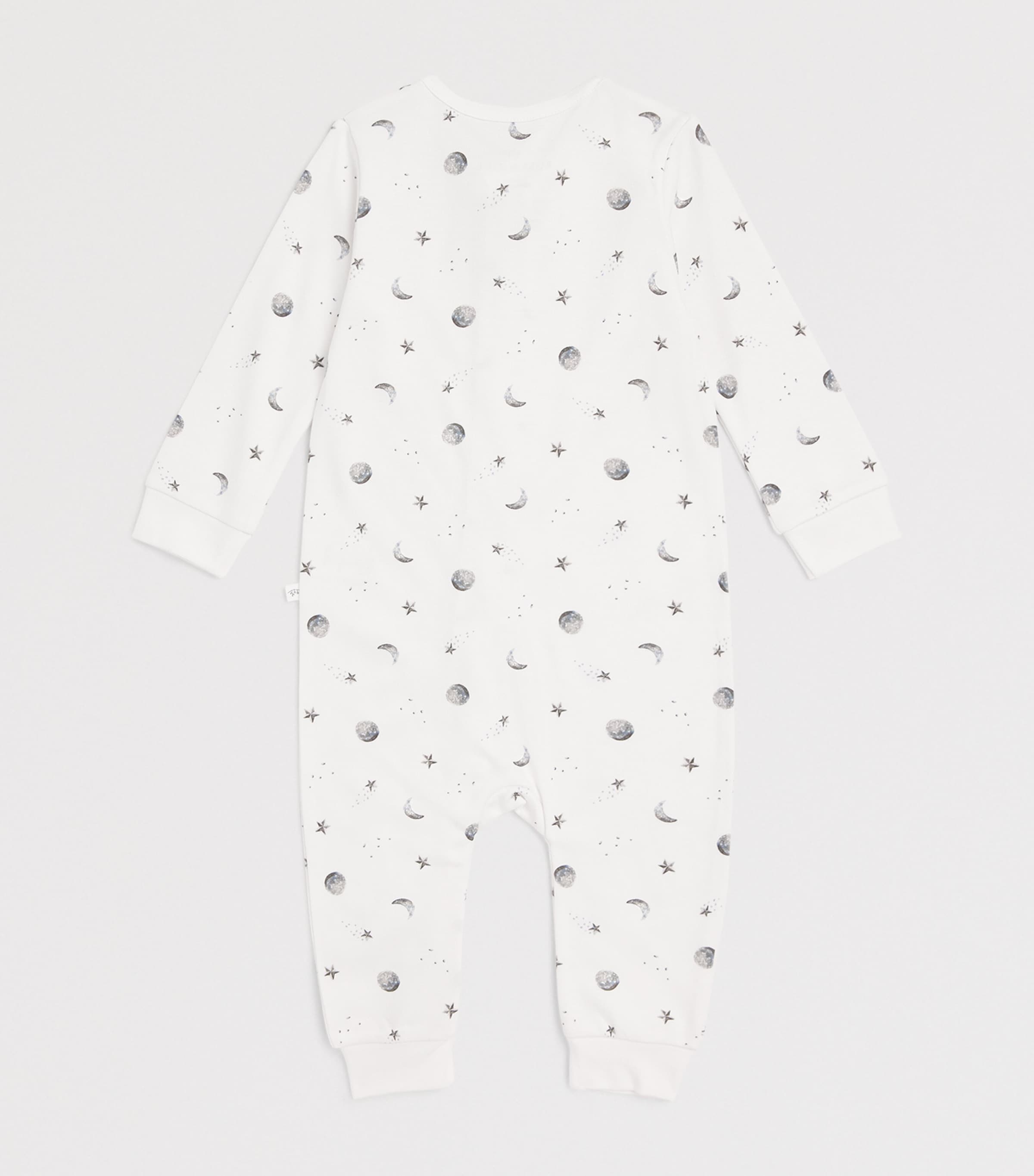 Rosa & Blue Starlit Moon All-In-One (12-18 Months) White Image 2
