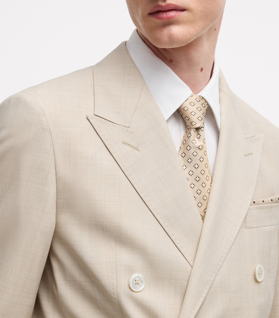 Virgin Wool-Silk 2-Piece Suit 234 Image 7