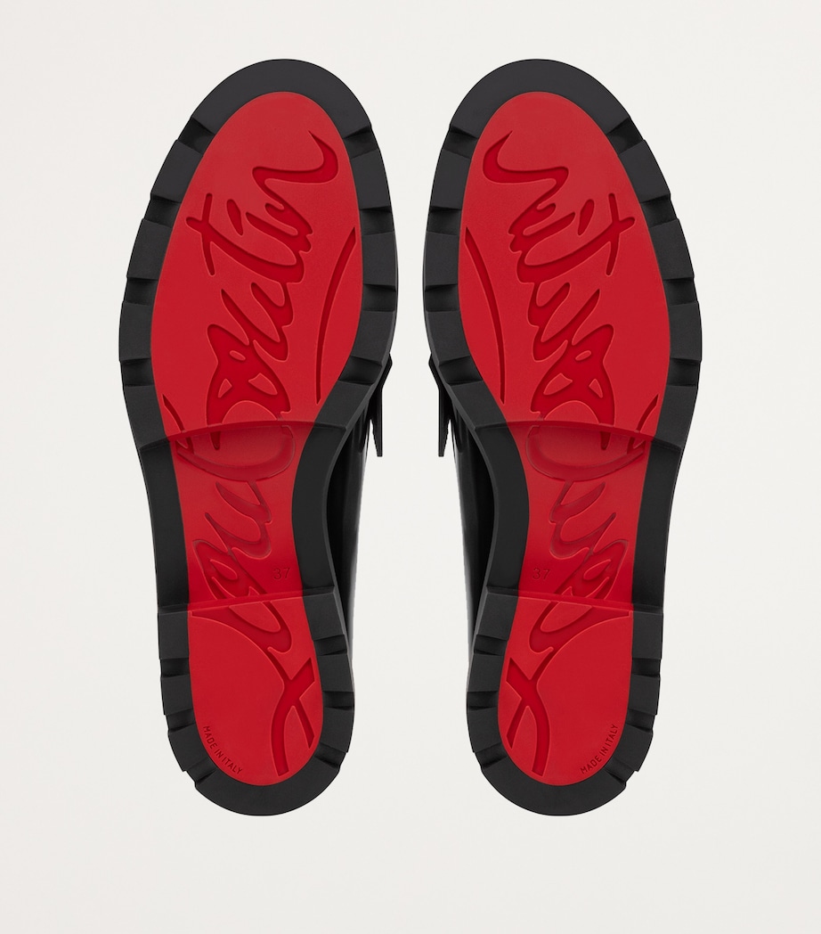 Penny Lug Donna Leather Loafers B439 Image 6