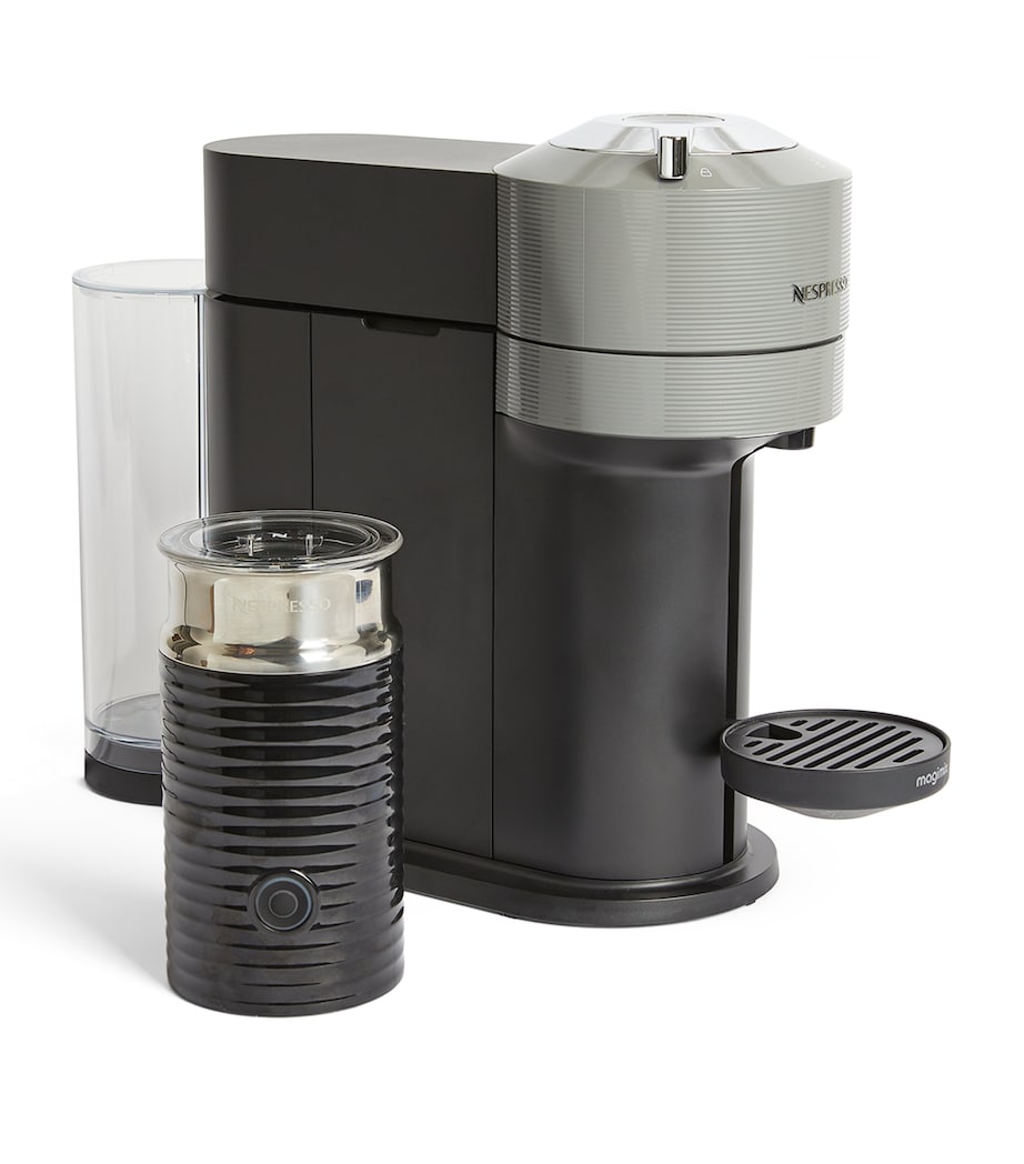 Nespresso Vertuo Next Coffee Machine with Aeroccino3 Milk Frother Dark Grey Image 1