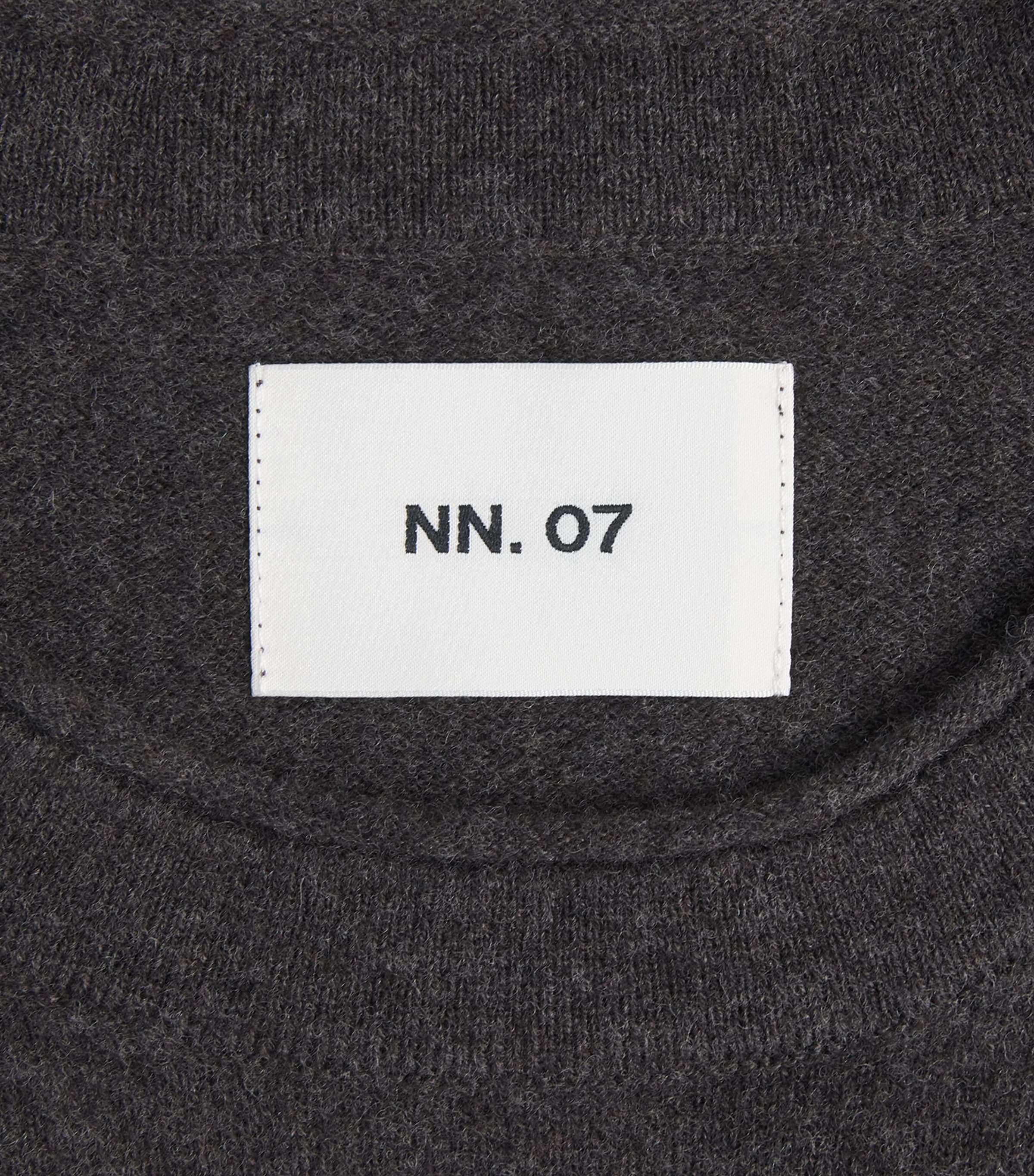 NN.07 Mens Wool Sammy Sweater Earth Mel Image 6