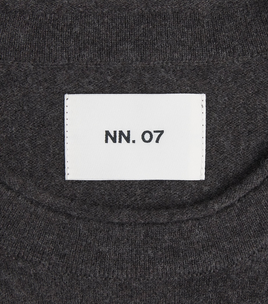 NN.07 Mens Wool Sammy Sweater Earth Mel Image 6