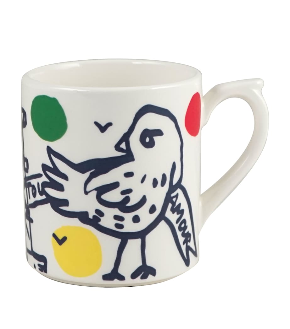 L'Archipel Sentimental Eiffel Tower Mug WHITE, BLUE Image 1