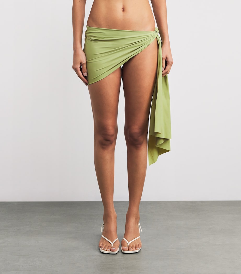 Wrap Mini Sarong FRESH LIME Image 3