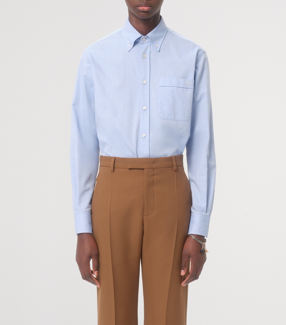 Cotton Signature VLogo Shirt CZV Image 2