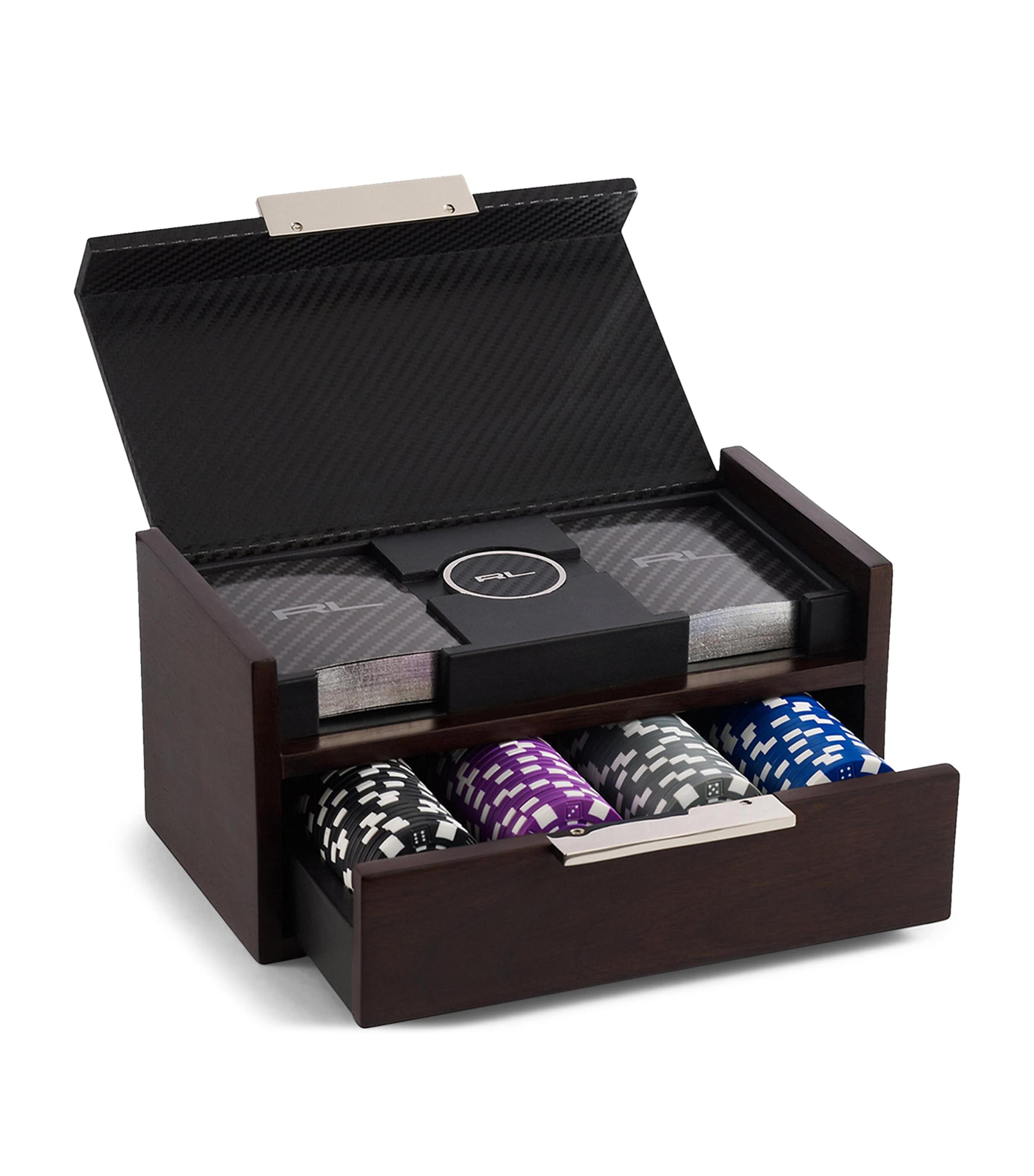 Sutton Poker Set BLACK Image 1