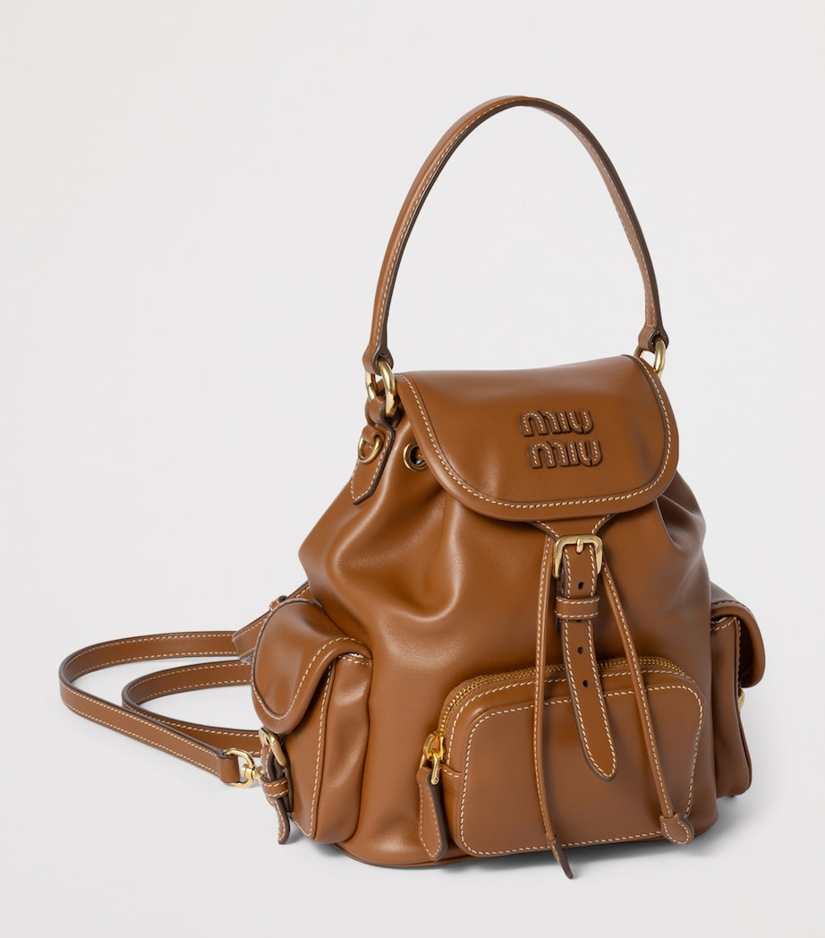 Leather Backpack F0046 Image 2