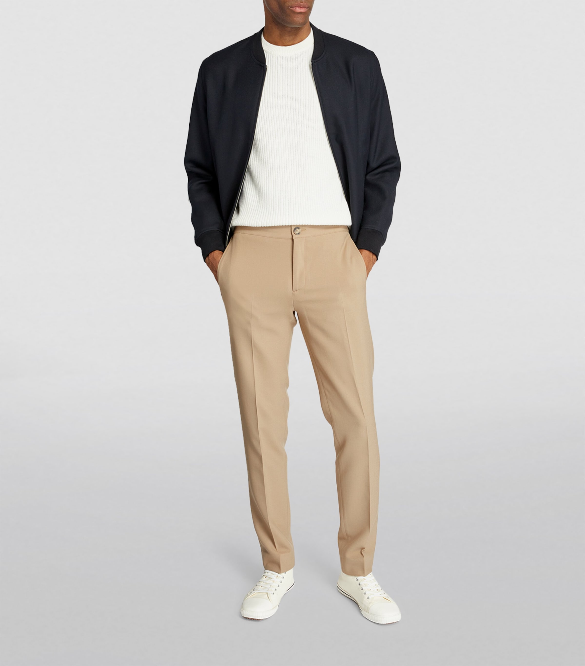 Jersey Sweatpants BEIGE Image 2