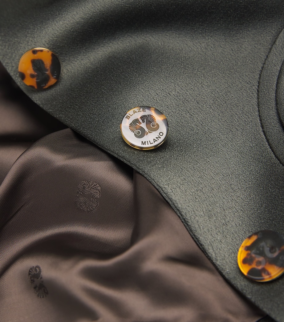 Satin Novalis Bomber Jacket V005 DARK FOREST Image 5