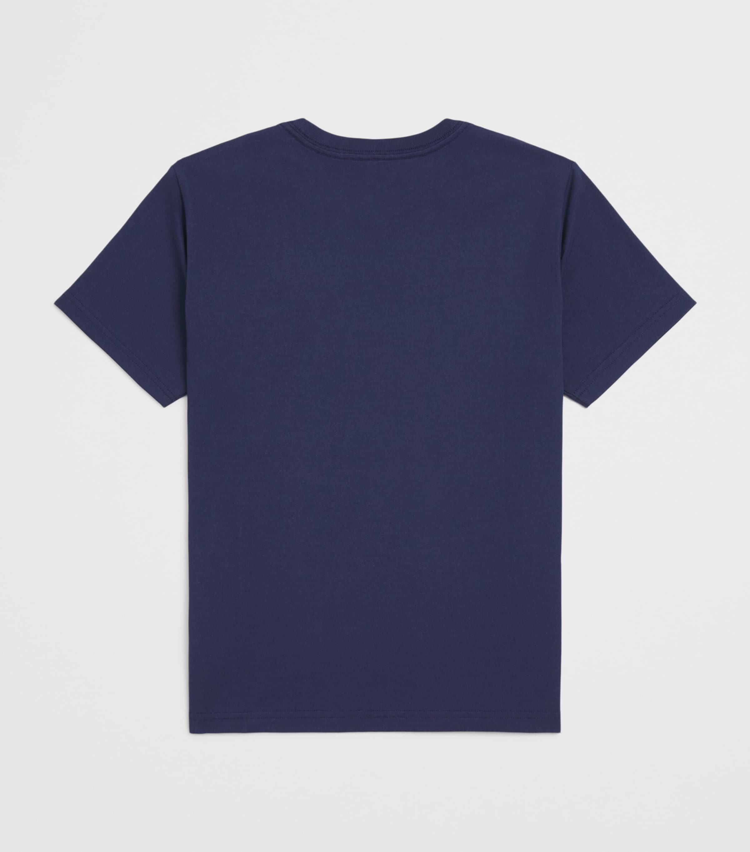 Logo Embroidered T-Shirt (6-14 Years) NAVY Image 2