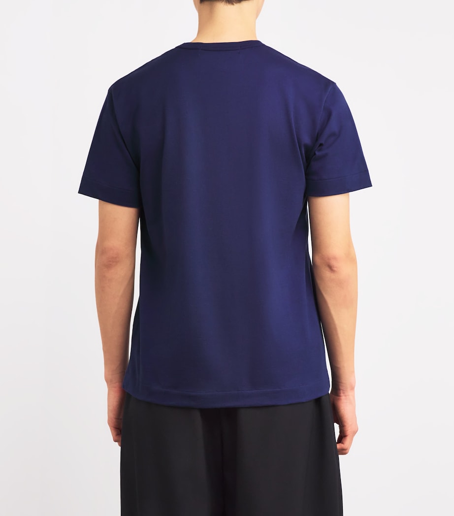 Heart Logo T-Shirt NAVY Image 4