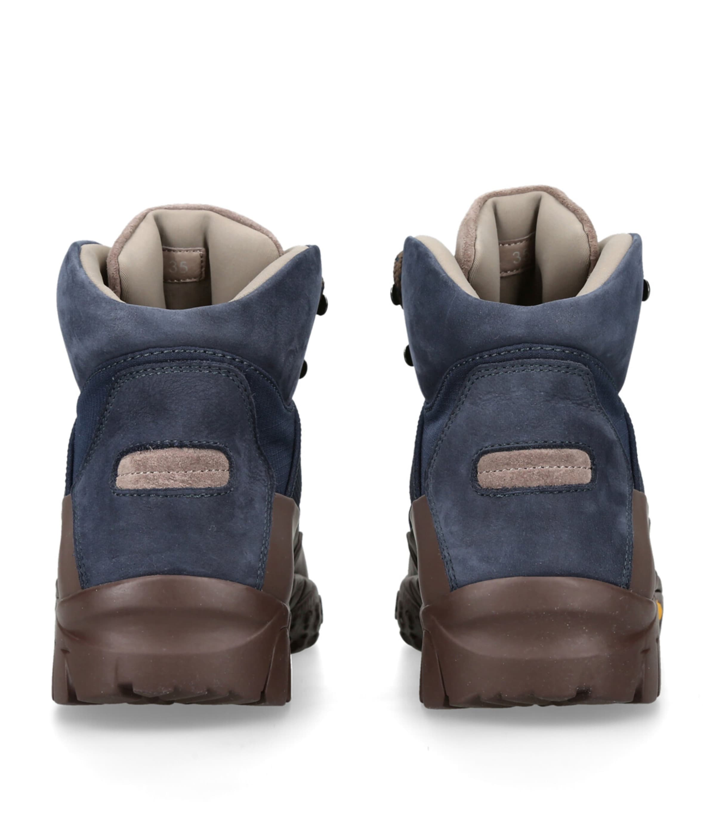 Lace-Up Mountain Boots BROWN/OTH Image 2