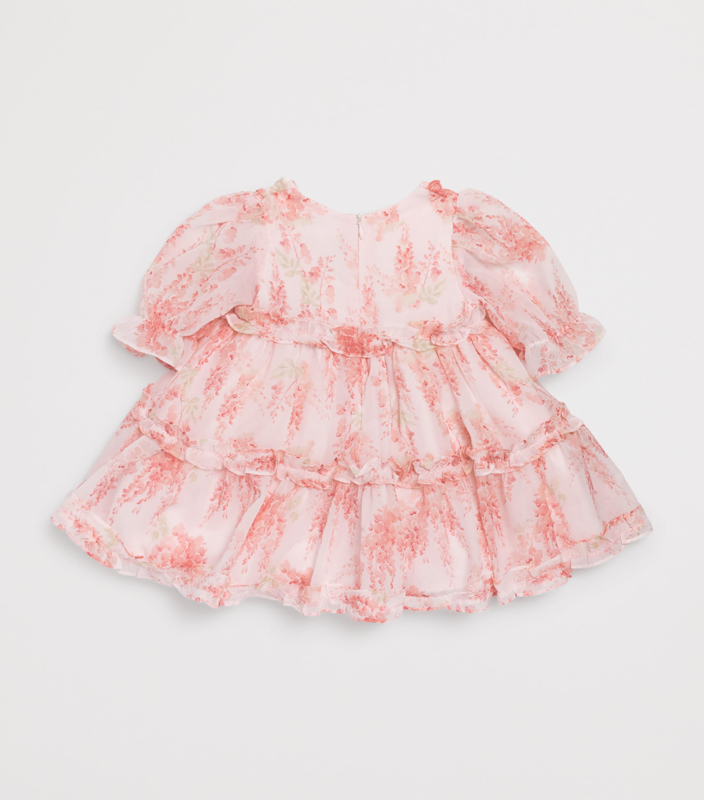 Tulle Floral Dress (3 Months -3 Years) PINK FLORAL PRINT Image 2