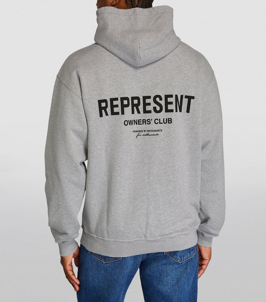 Owners Club Hoodie ASH GREY/BLACK Image 4