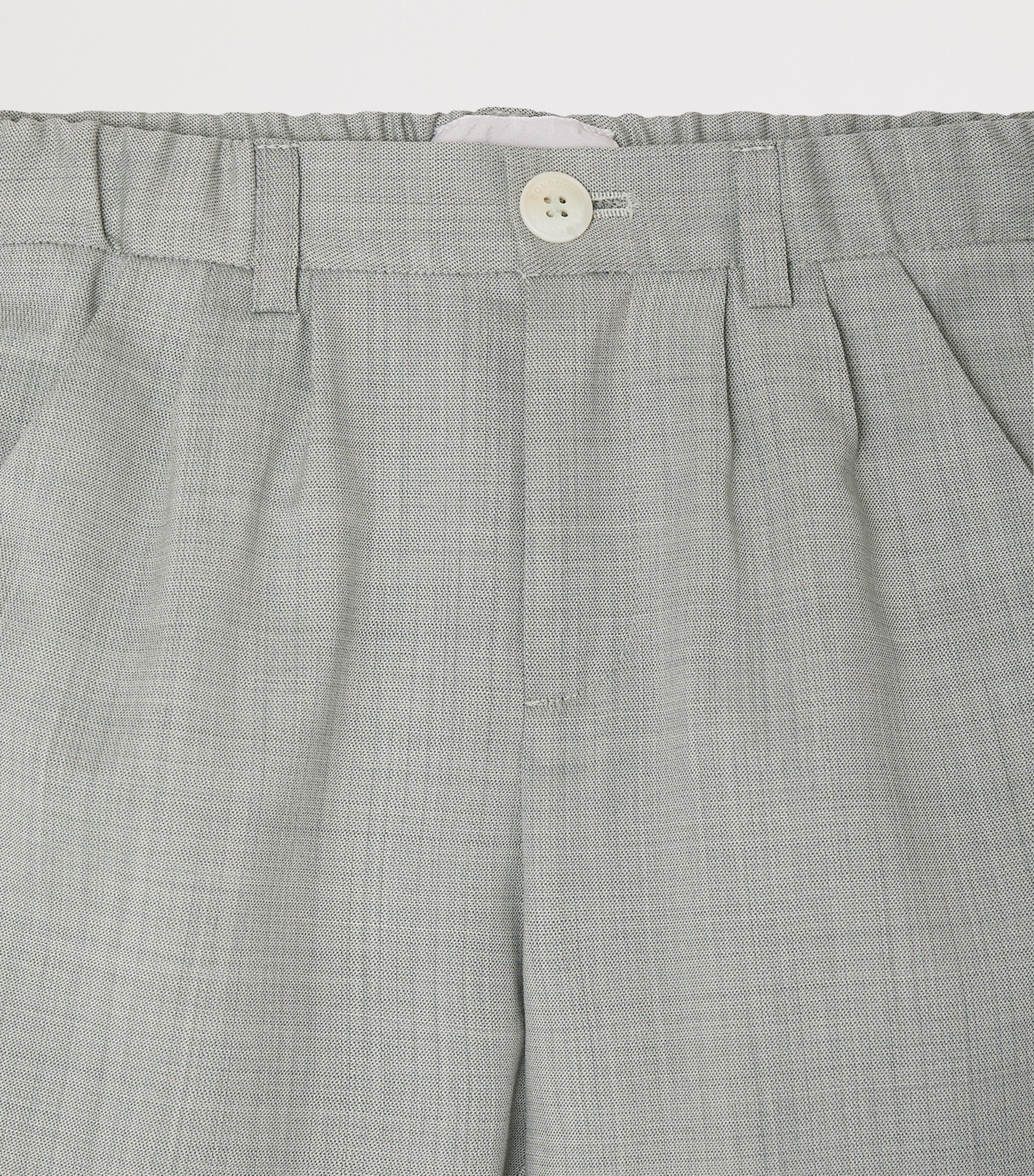 Bonpoint Wool Trousers (10-14 Years) Vert Ardoise Image 3