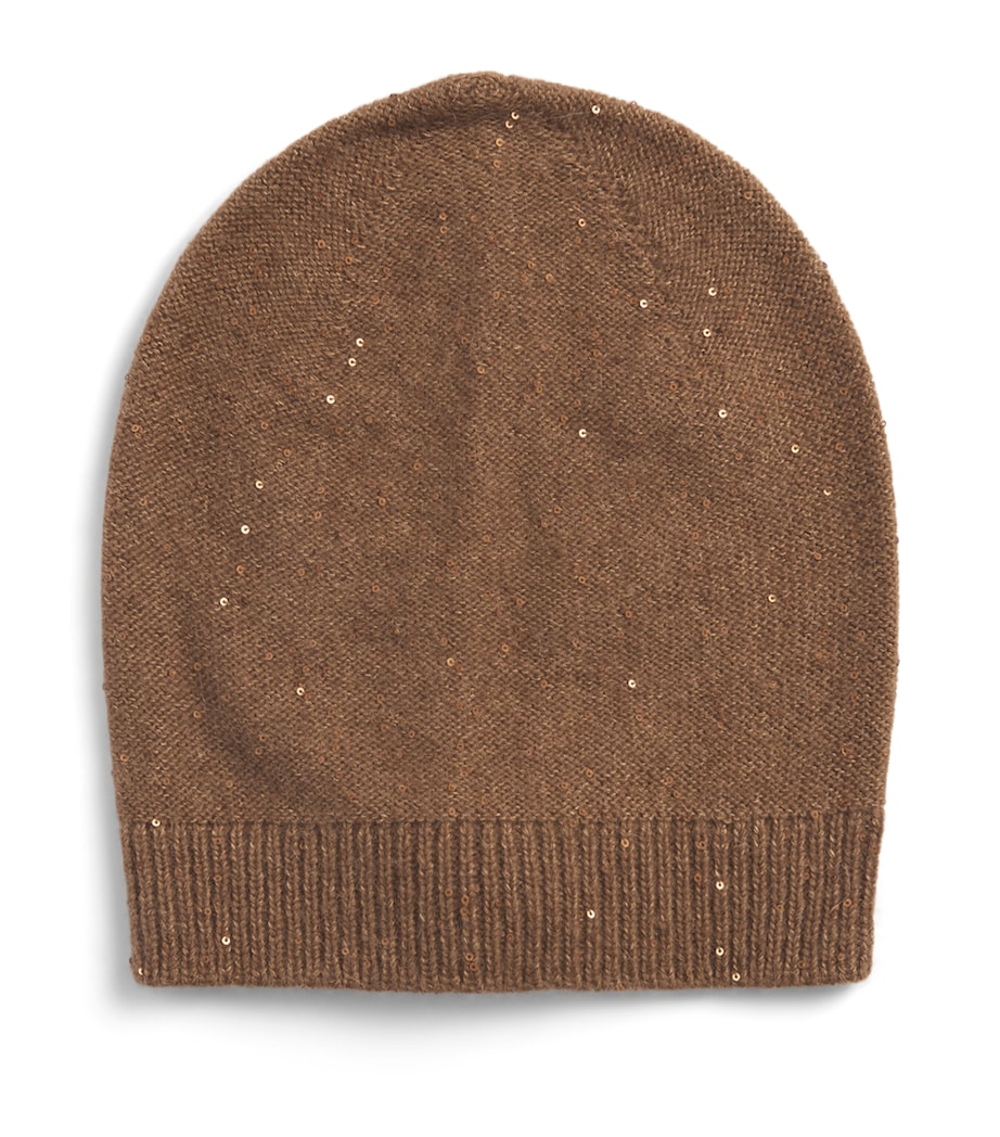 Fabiana Filippi Wool-Blend Sequinned Beanie Vimini Image 1