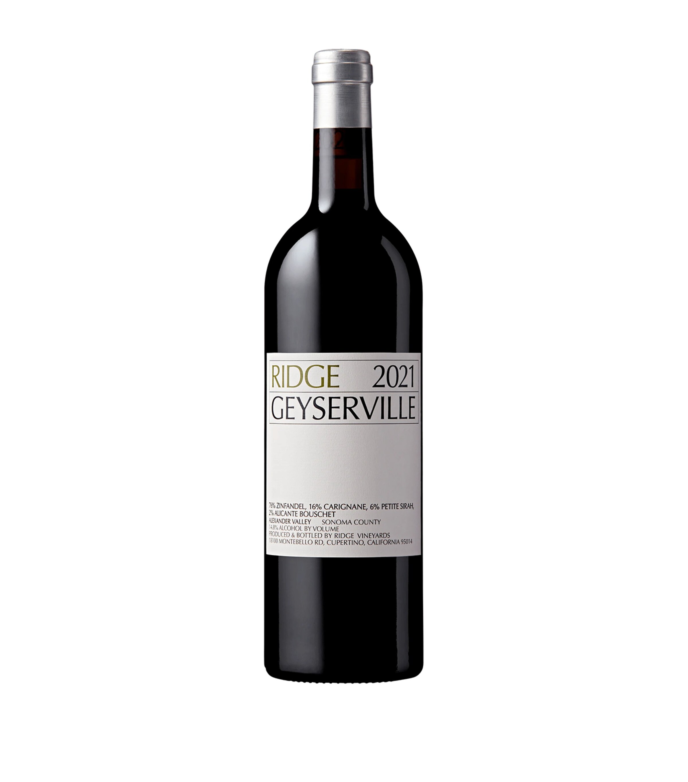 Ridge Ridge Vineyards Geyserville 2021 Magnum (1.5L) - Alexander Valley, USA Image 1
