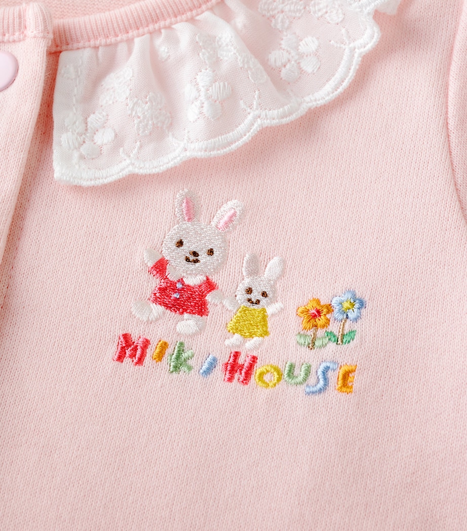 Miki House Cotton Embroidered Bodysuit (6-24 Months) Image 4
