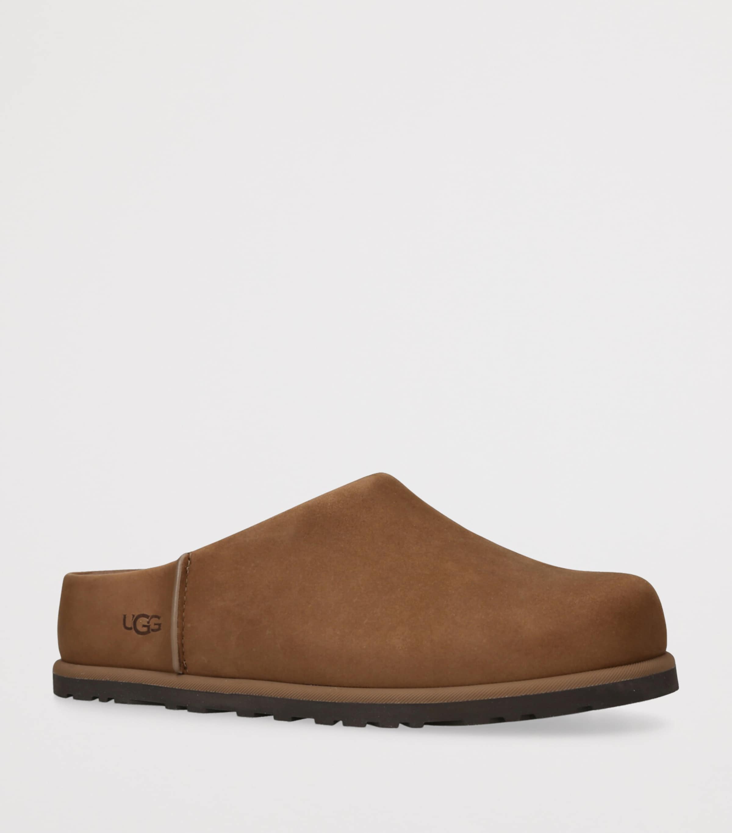 UGG Suede Otzo Clogs Dark Brown Image 3