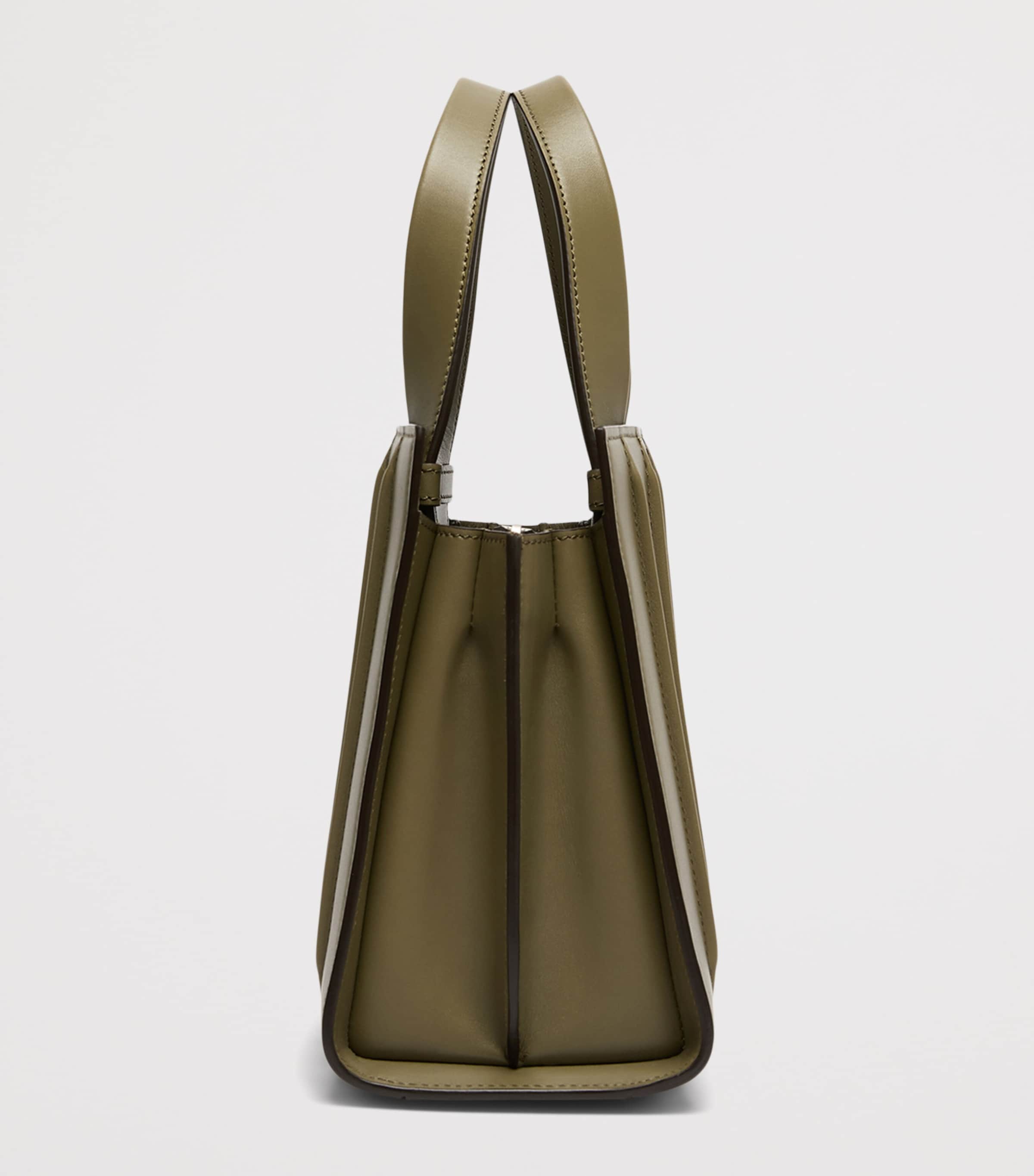 Max Mara Medium Whitney Top-Handle Bag Olive Green Image 3