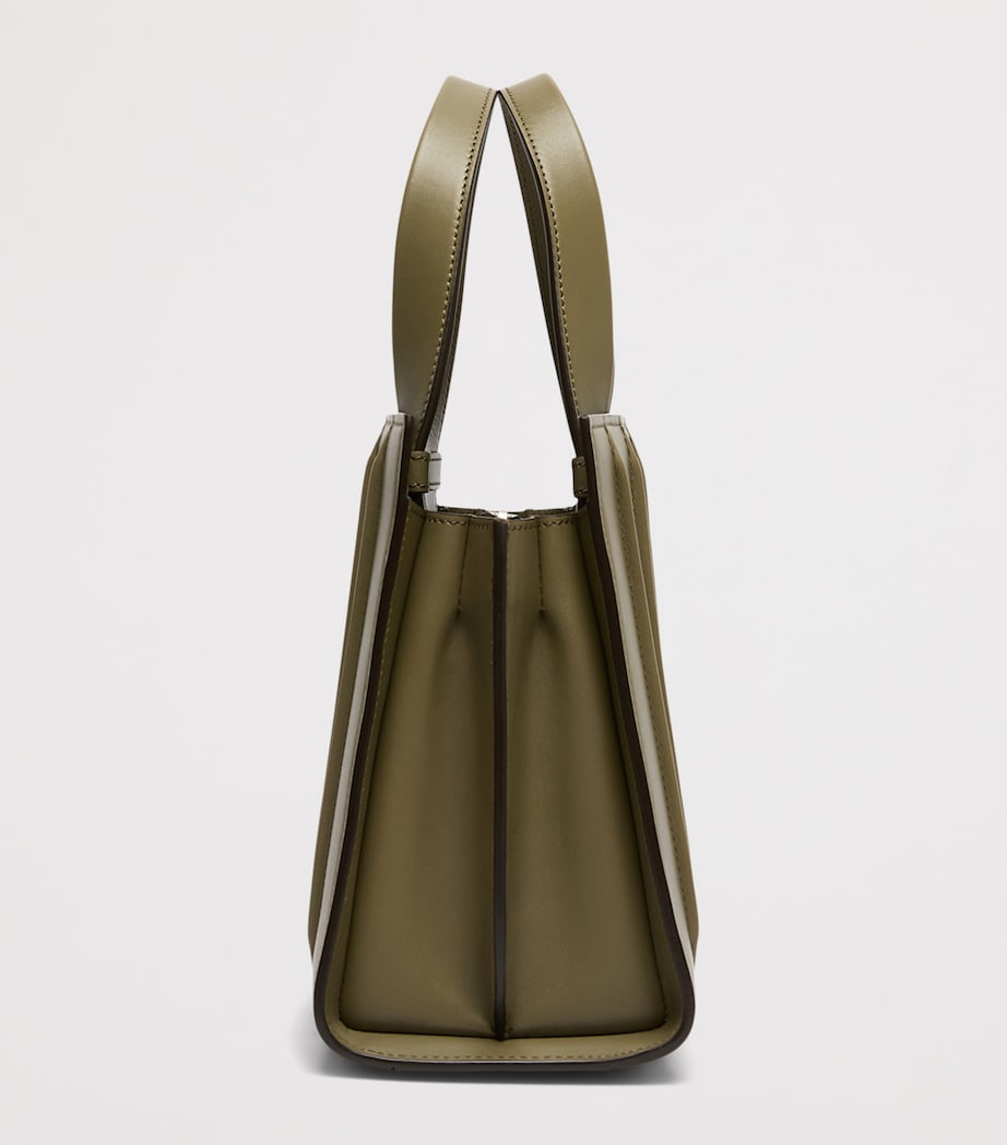 Max Mara Medium Whitney Top-Handle Bag Olive Green Image 3
