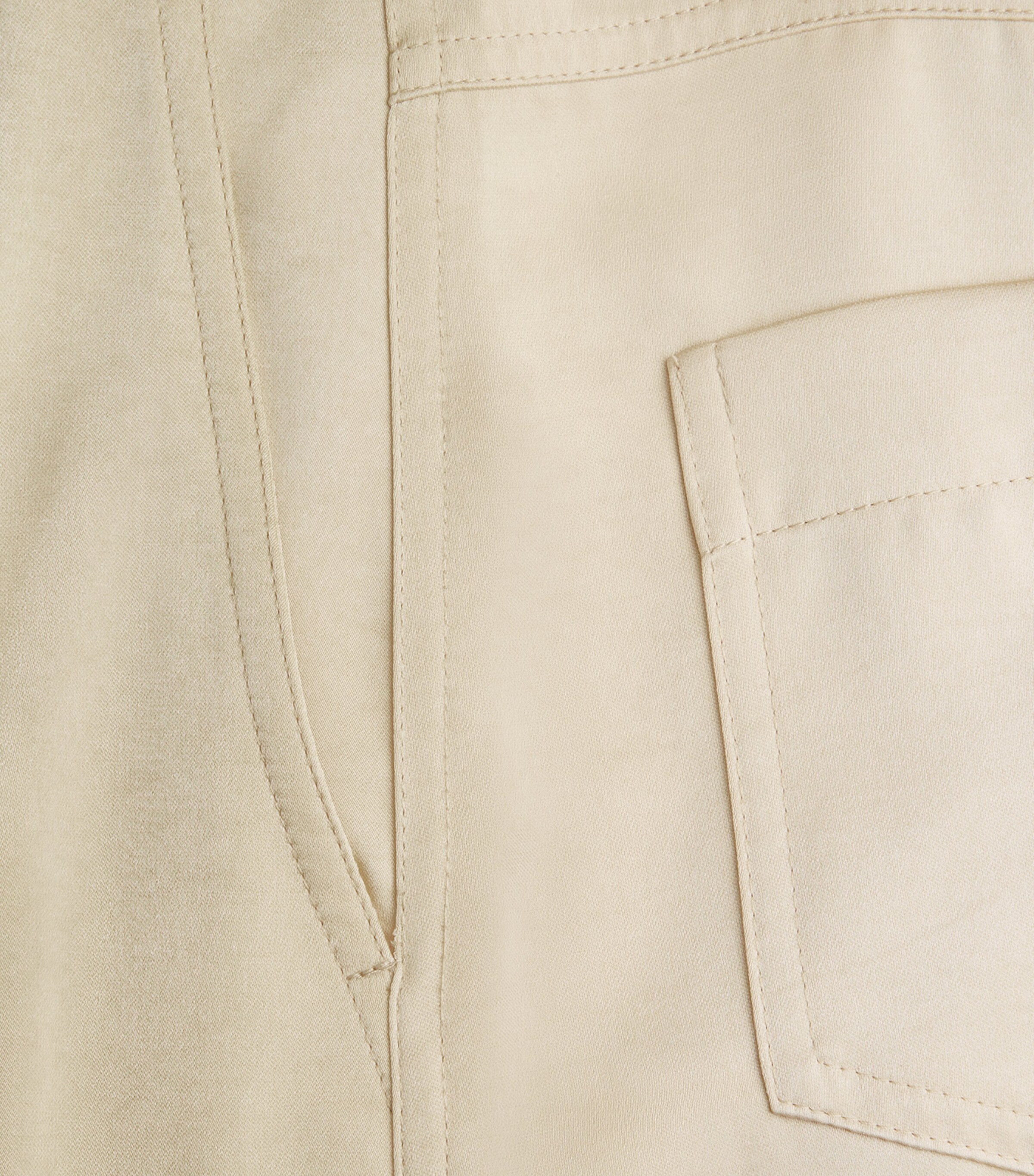 Claudie Pierlot Womens Wide-Leg Trousers Vanilla Image 6
