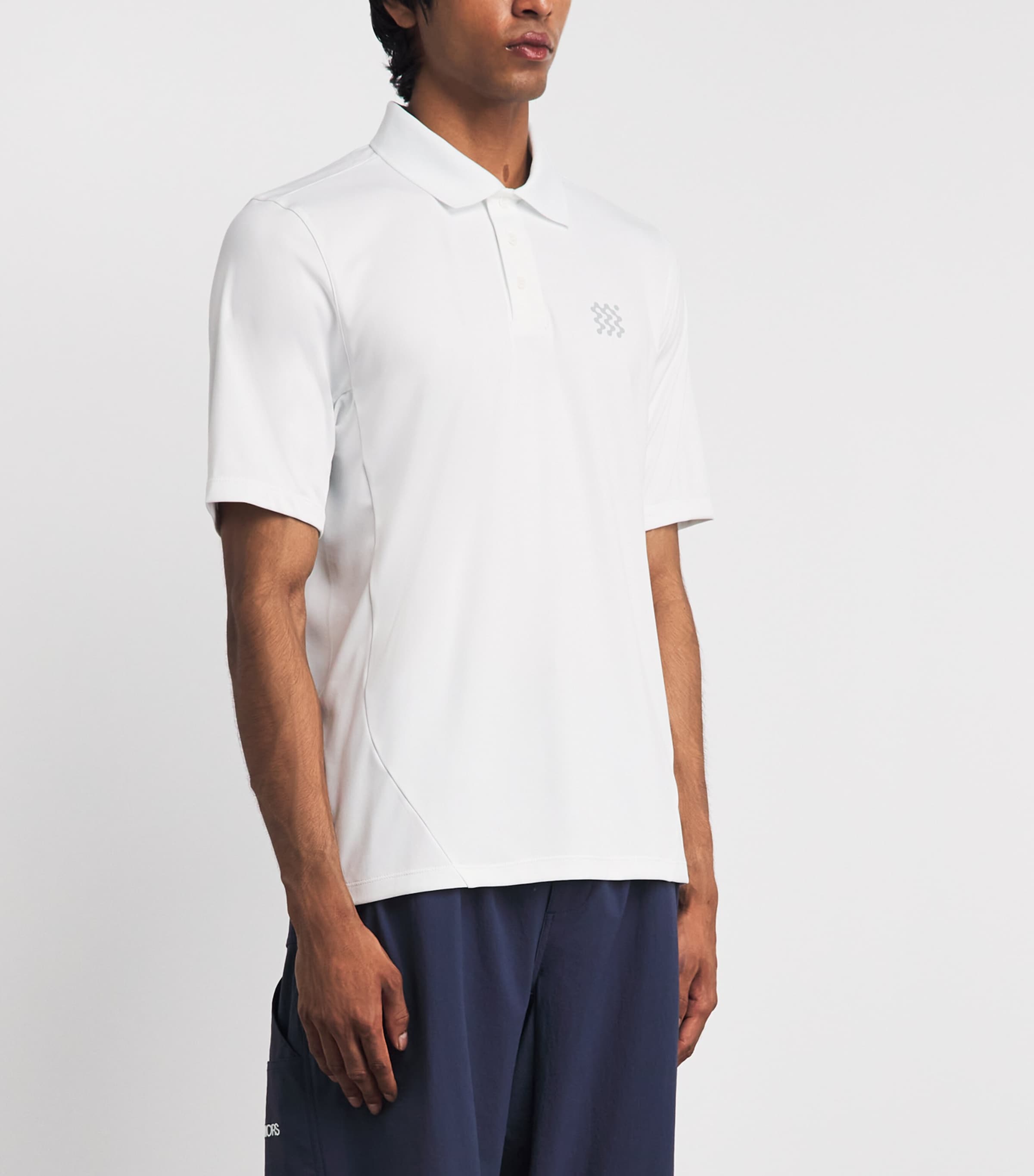 Manors Mens Course Polo Shirt White Image 4