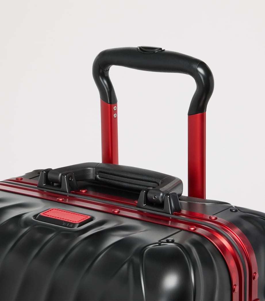 19 Degree Aluminium Cabin Suitcase (56cm) BLACK RED 1073 Image 7