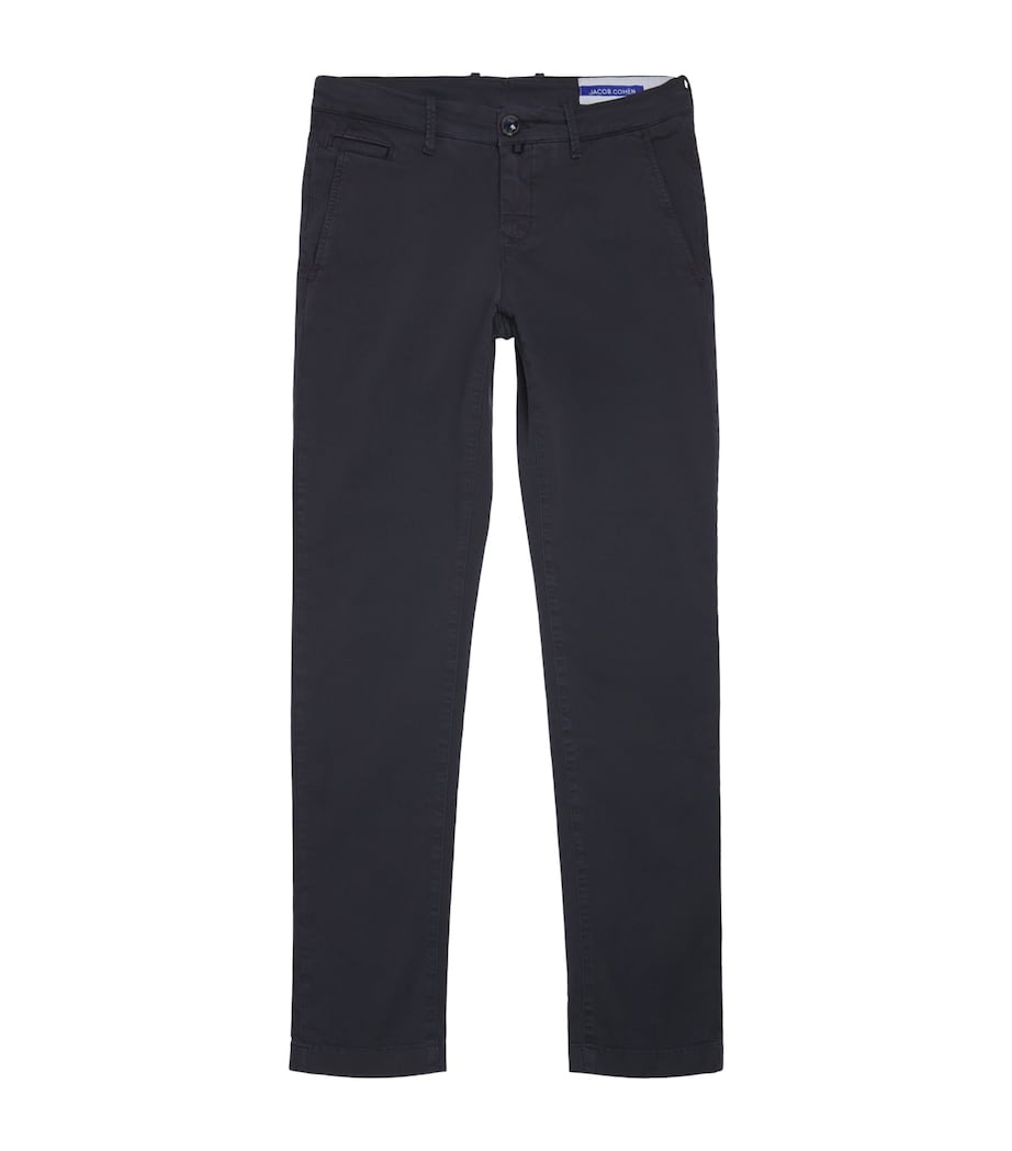 JACOB COHËN Mens Bobby Slim Chinos Image 1