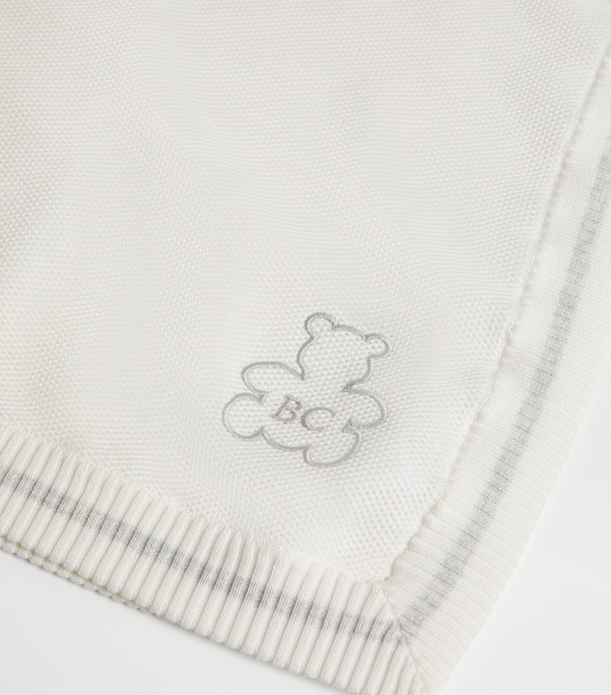 Cotton Embroidered Bernie Blanket (80cm x 80cm) CO312 Image 4