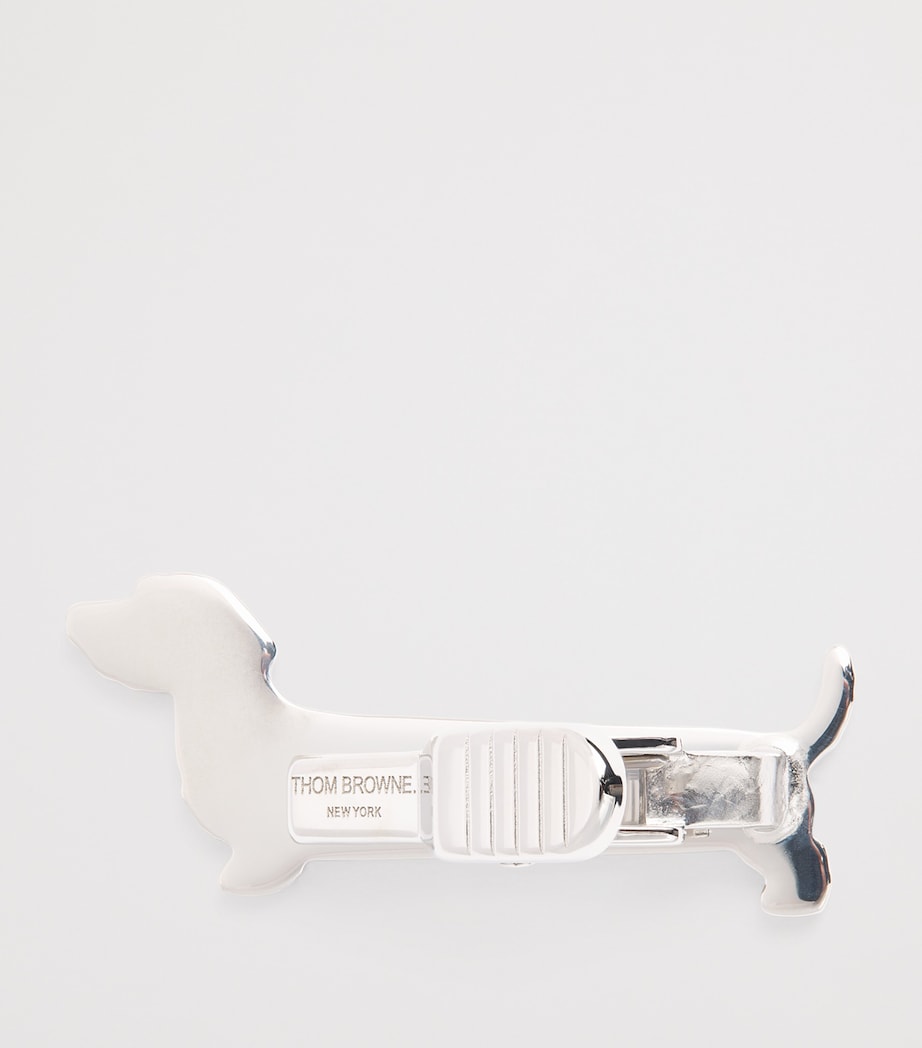 Sterling Silver Limousine Tie Bar SILVER Image 4