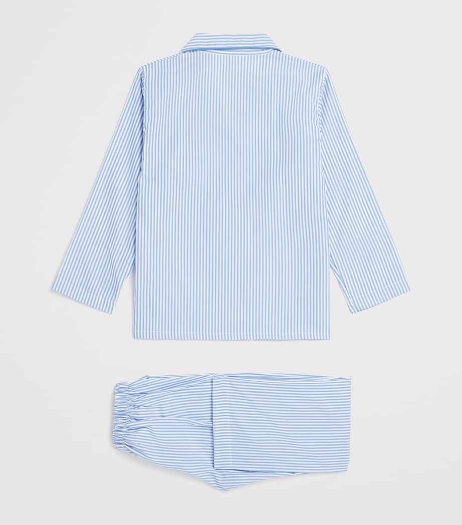 Cotton James Pyjama Set (3-16 Years) BLU Image 2