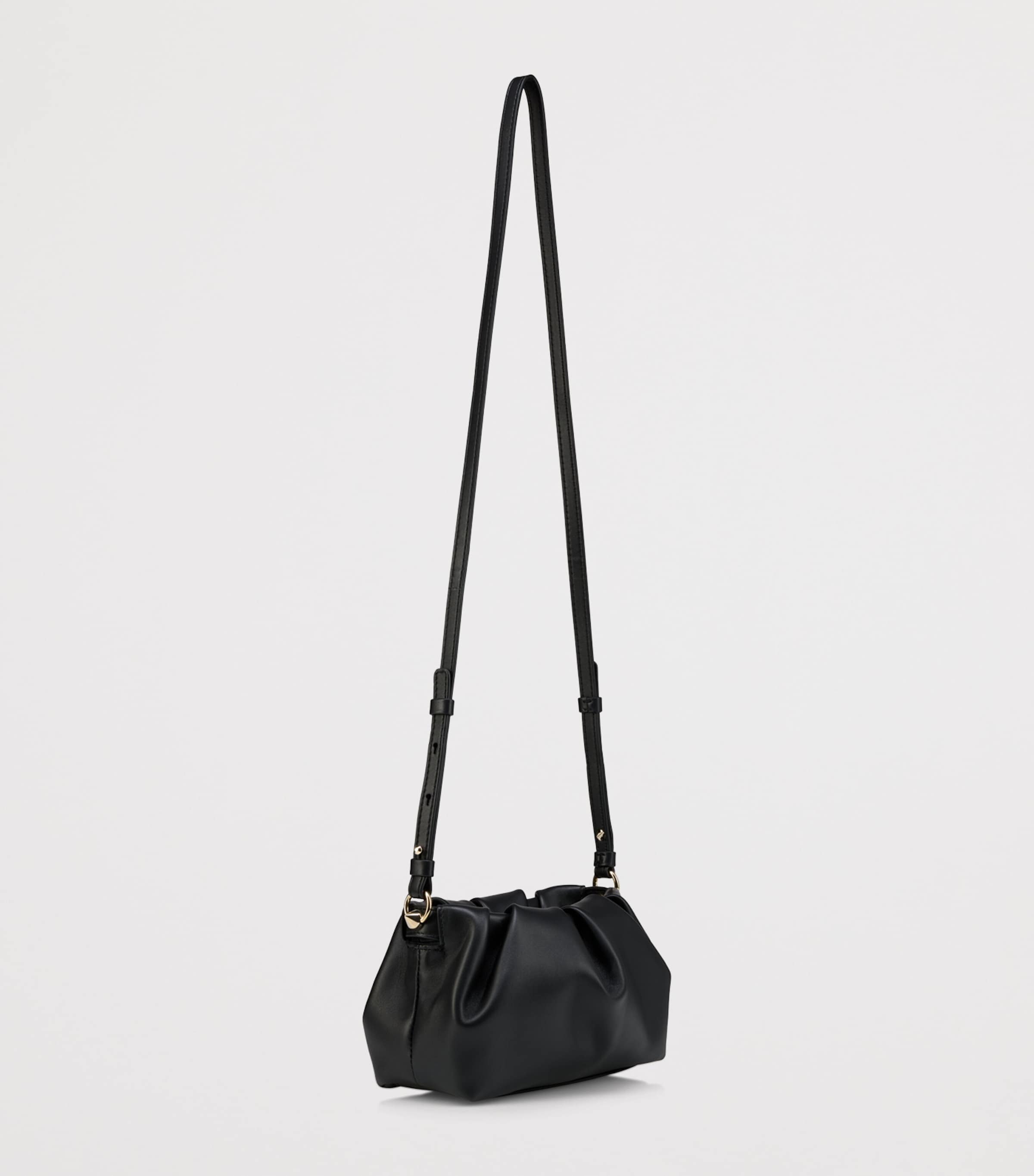 Eva Mini Leather Shoulder Bag BK01 Image 3