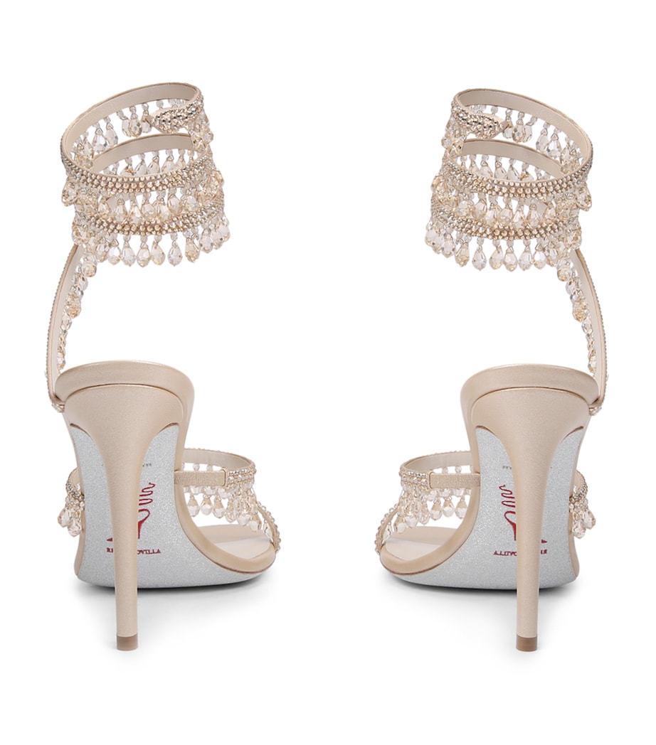 Embellished Chandelier Sandals 105 BLUSH Image 3