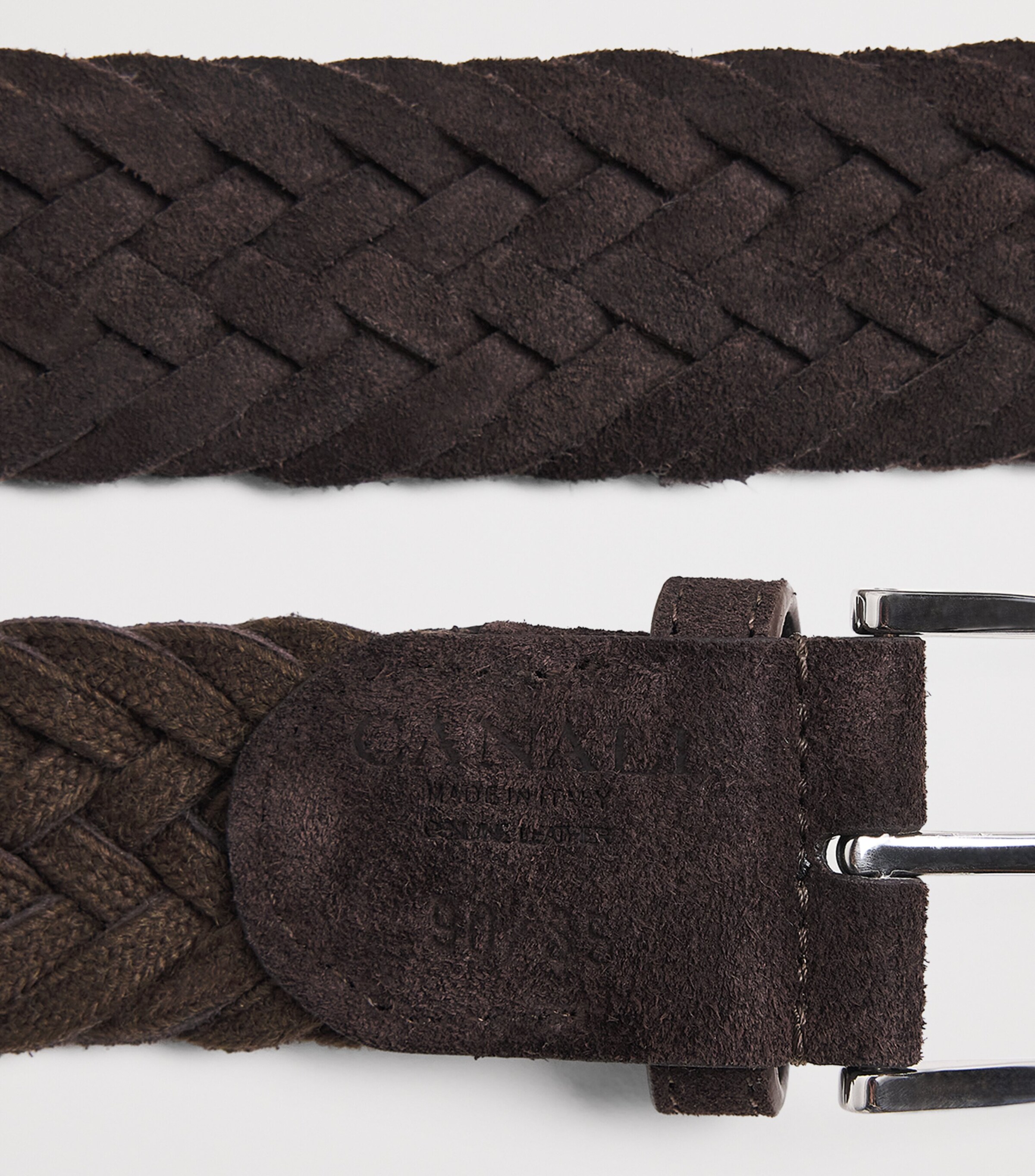Suede Woven Belt 510 Image 4