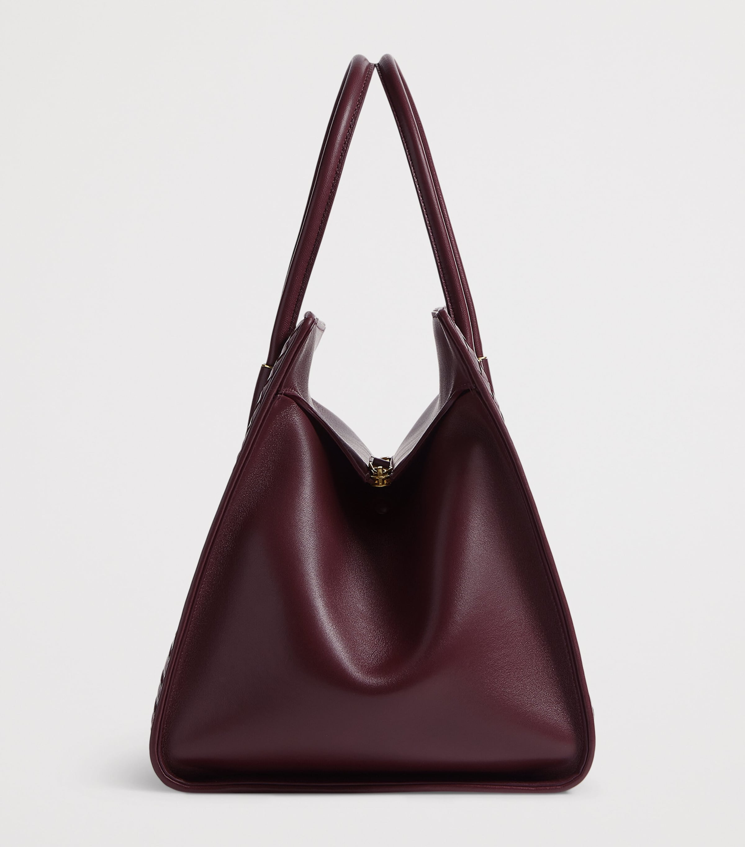 Bottega Veneta Womens Leather Barbara Tote Bag Image 4