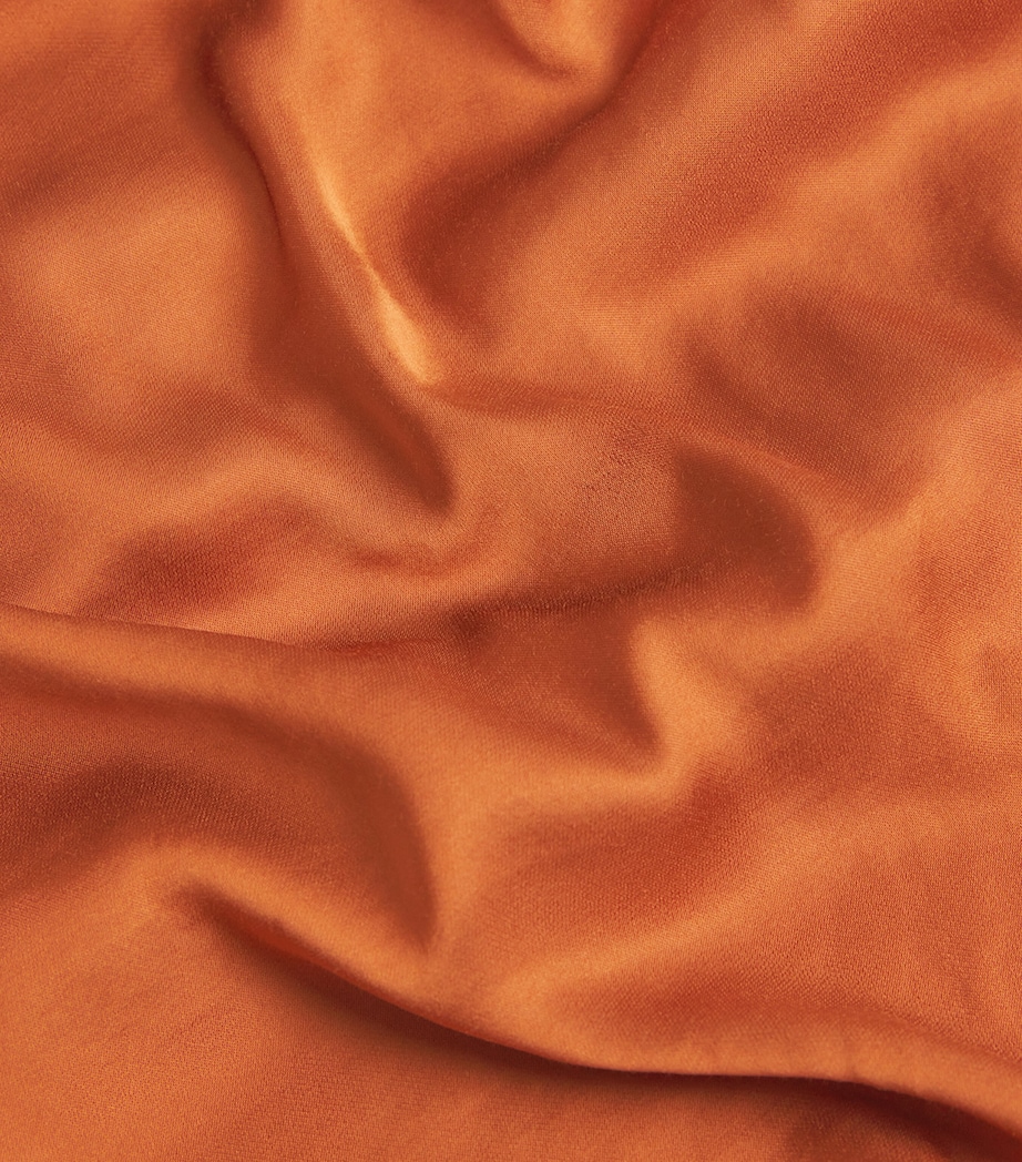 Satin Strapless Top 004COPPER Image 5