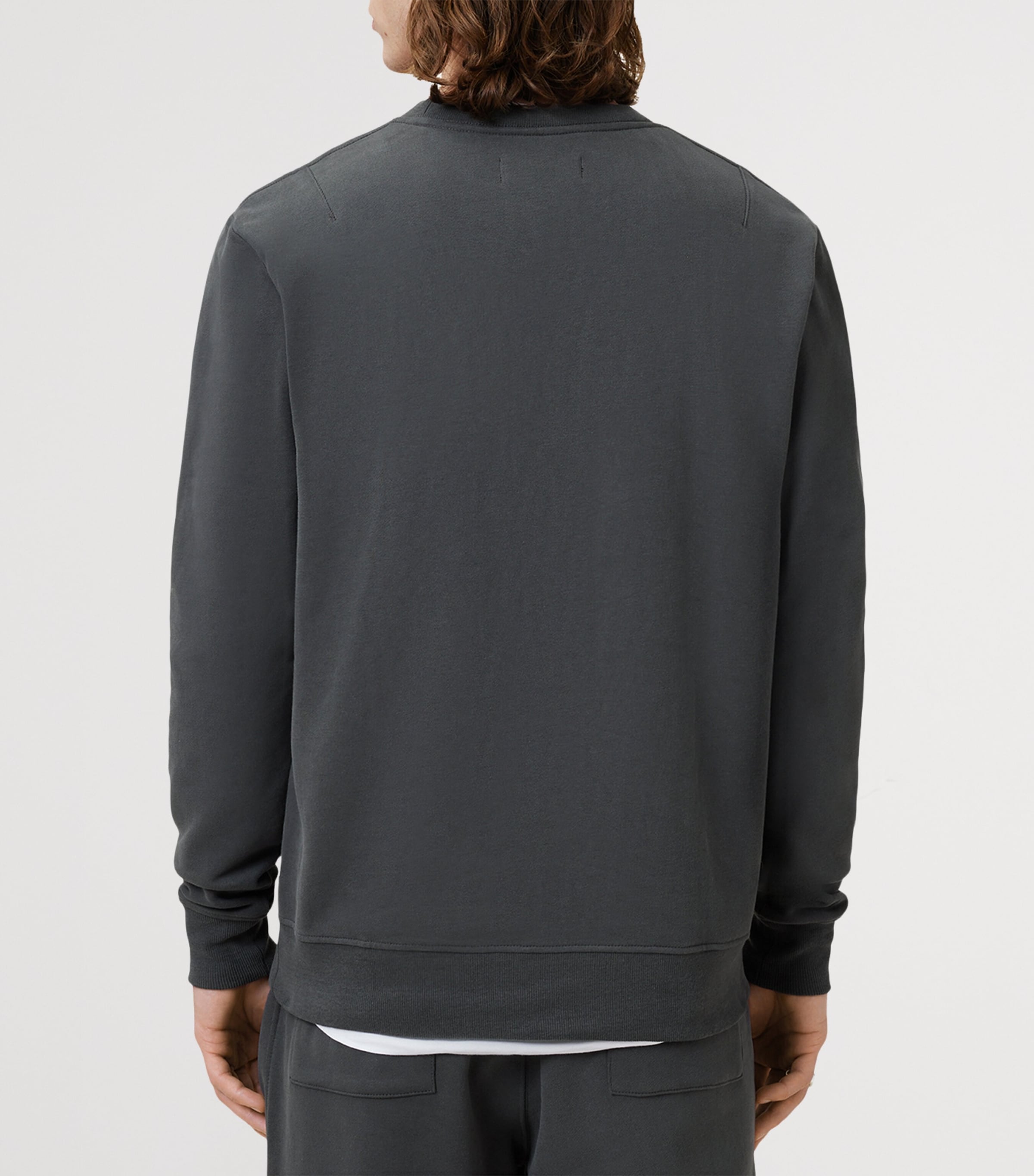 Organic Cotton Raven Ramskull Sweatshirt CARTER GREY Image 7