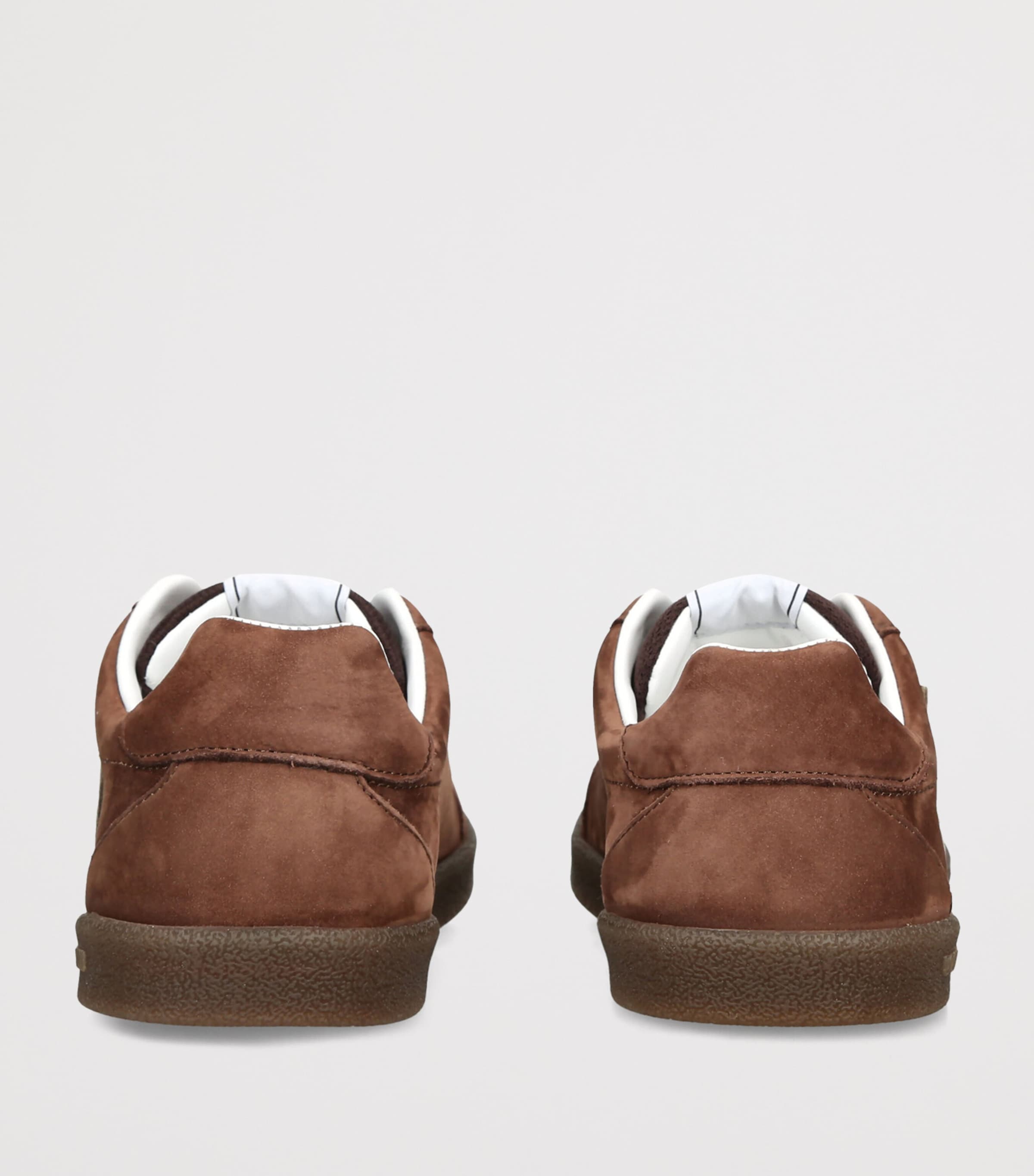 Dolce&Gabbana Kids Suede DG Sneakers Brown Image 4
