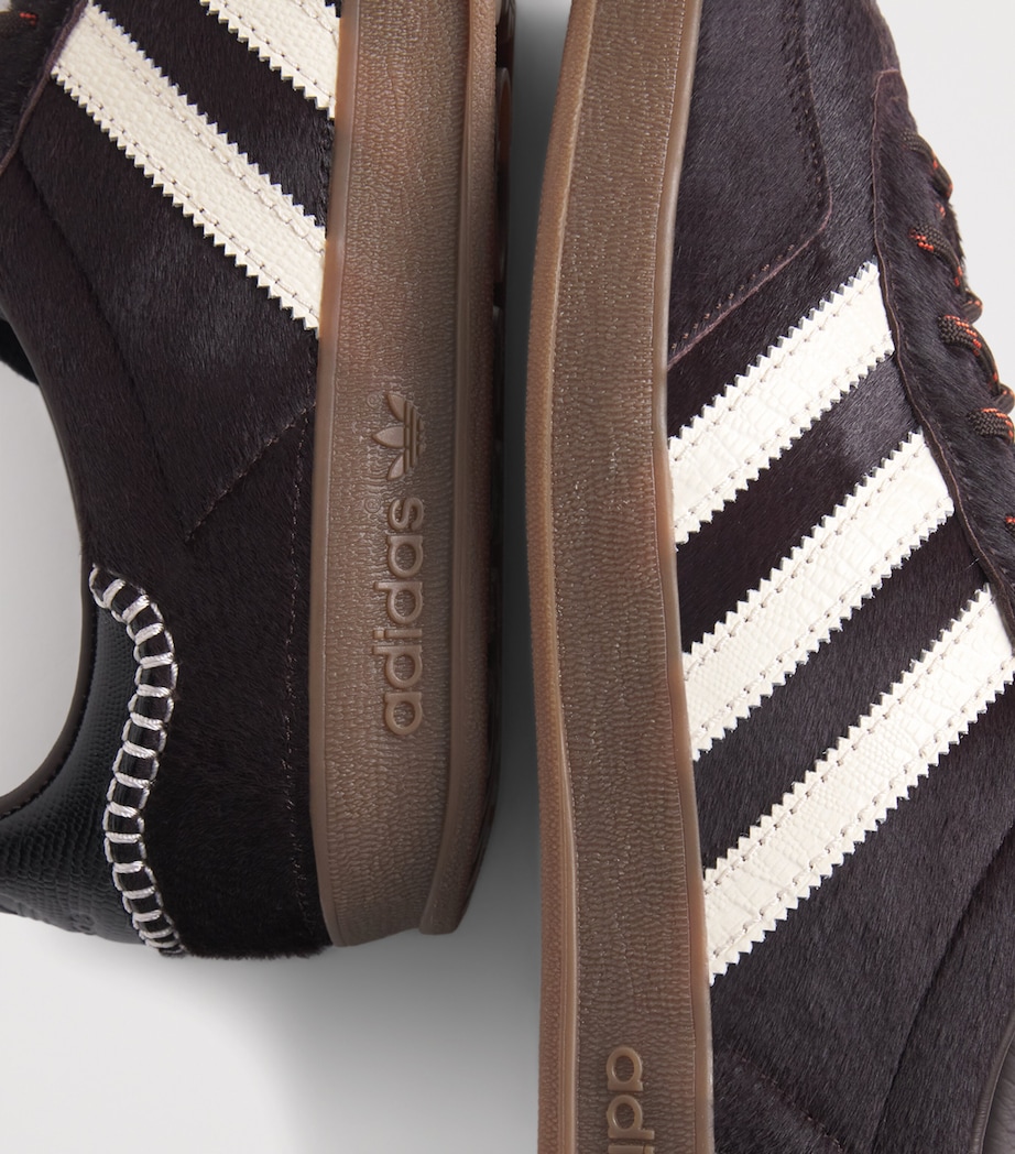 adidas x Wales Bonner Pony Hair Gazelle Sneakers Auco/wonwhi/cblack Image 7