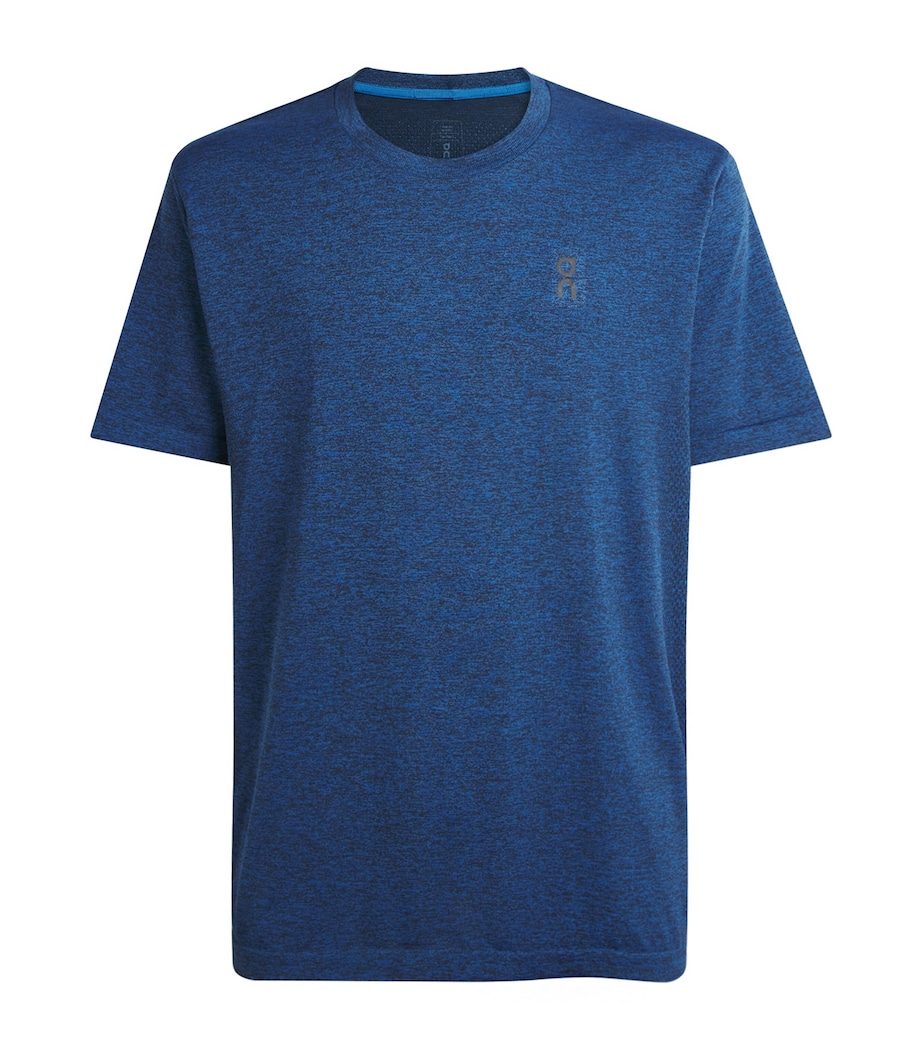 On Mens Train Flex T-Shirt Jay Heather Image 1