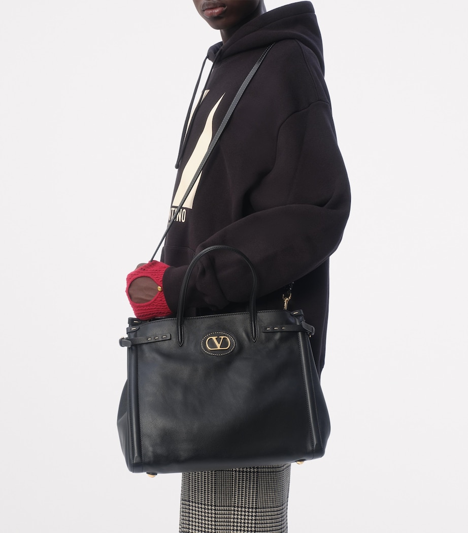 Cotton Chez Valentino Hoodie 0NO Image 8