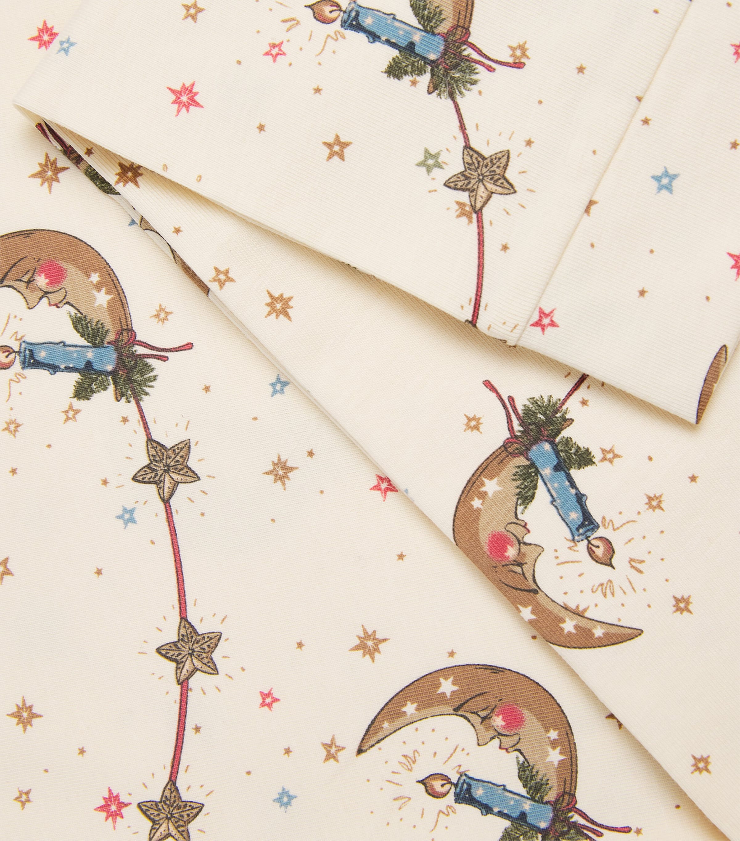 Organic Cotton-Blend Luna Pyjama Set (9 Months-4 Years) P20033 LUNA Image 4