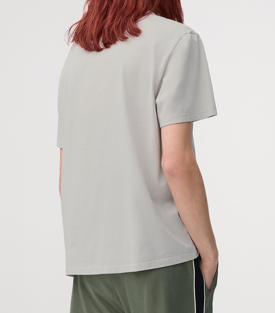 Cotton Anagram T-Shirt MEDIUM GREY Image 3