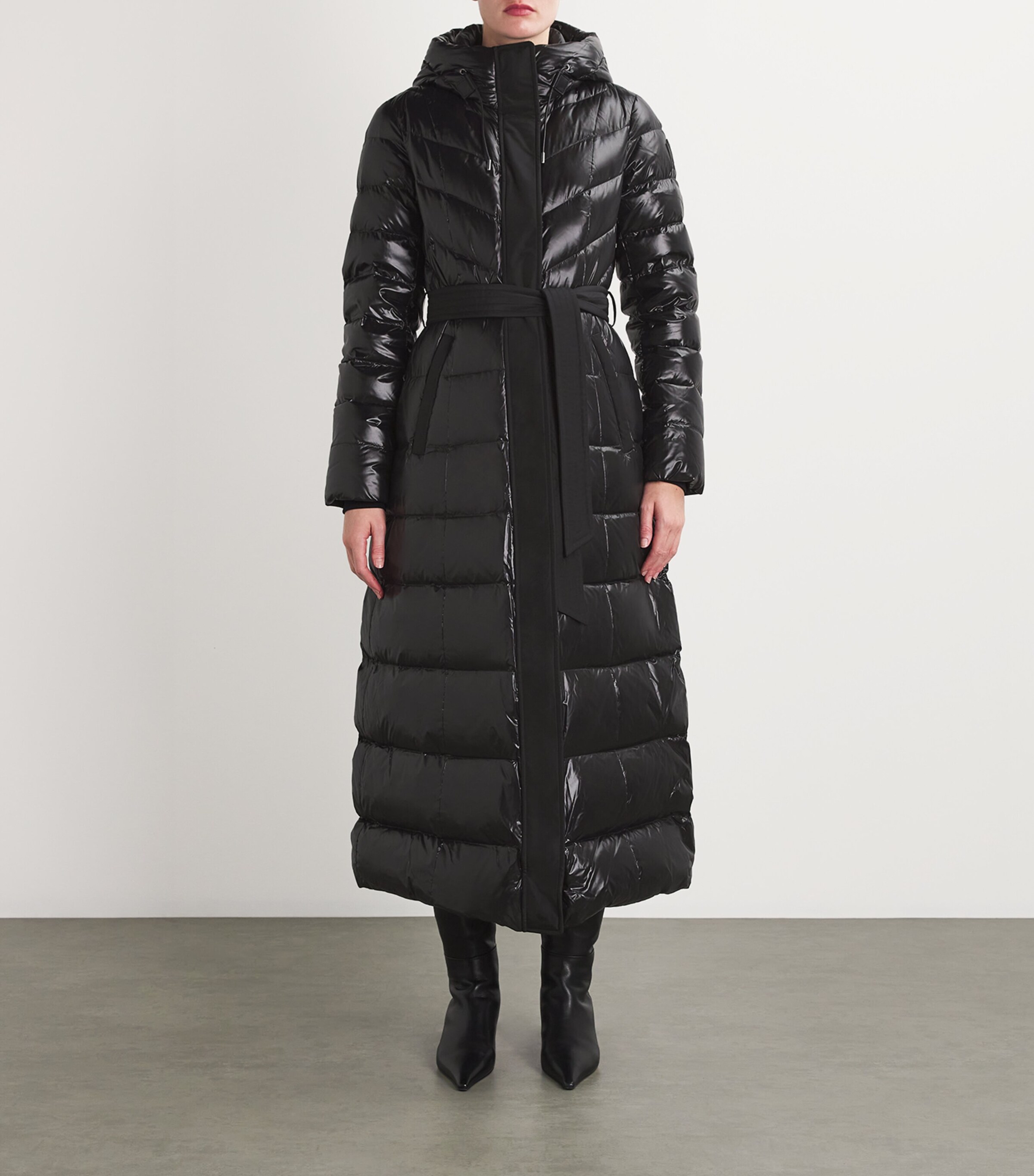 Calina Down Coat BLACK C0001 Image 3