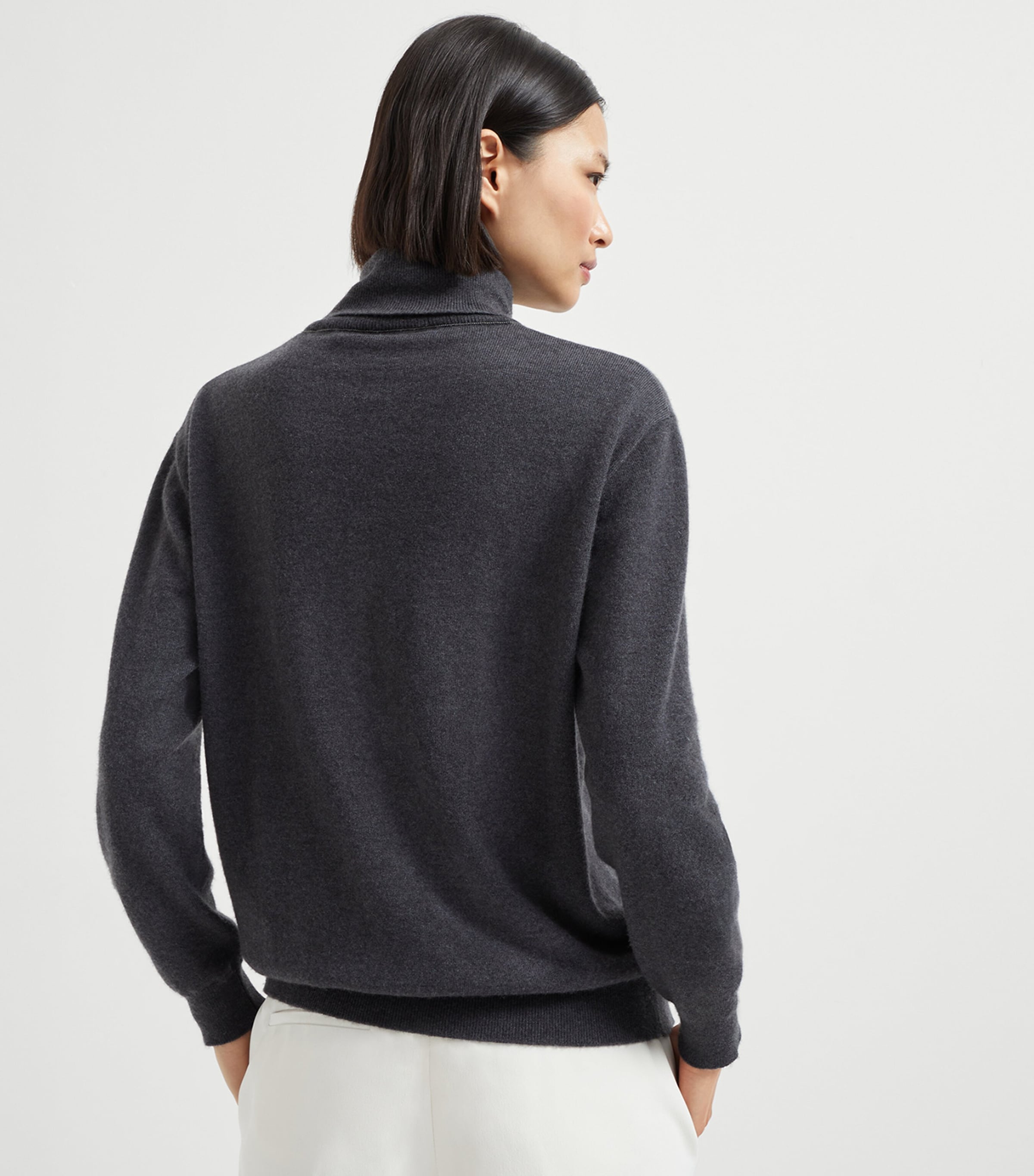 Brunello Cucinelli Black Cashmere High-Neck Sweater | Harrods US Brunello Cucinelli Black Cashmere High-Neck Sweater | Harrods US