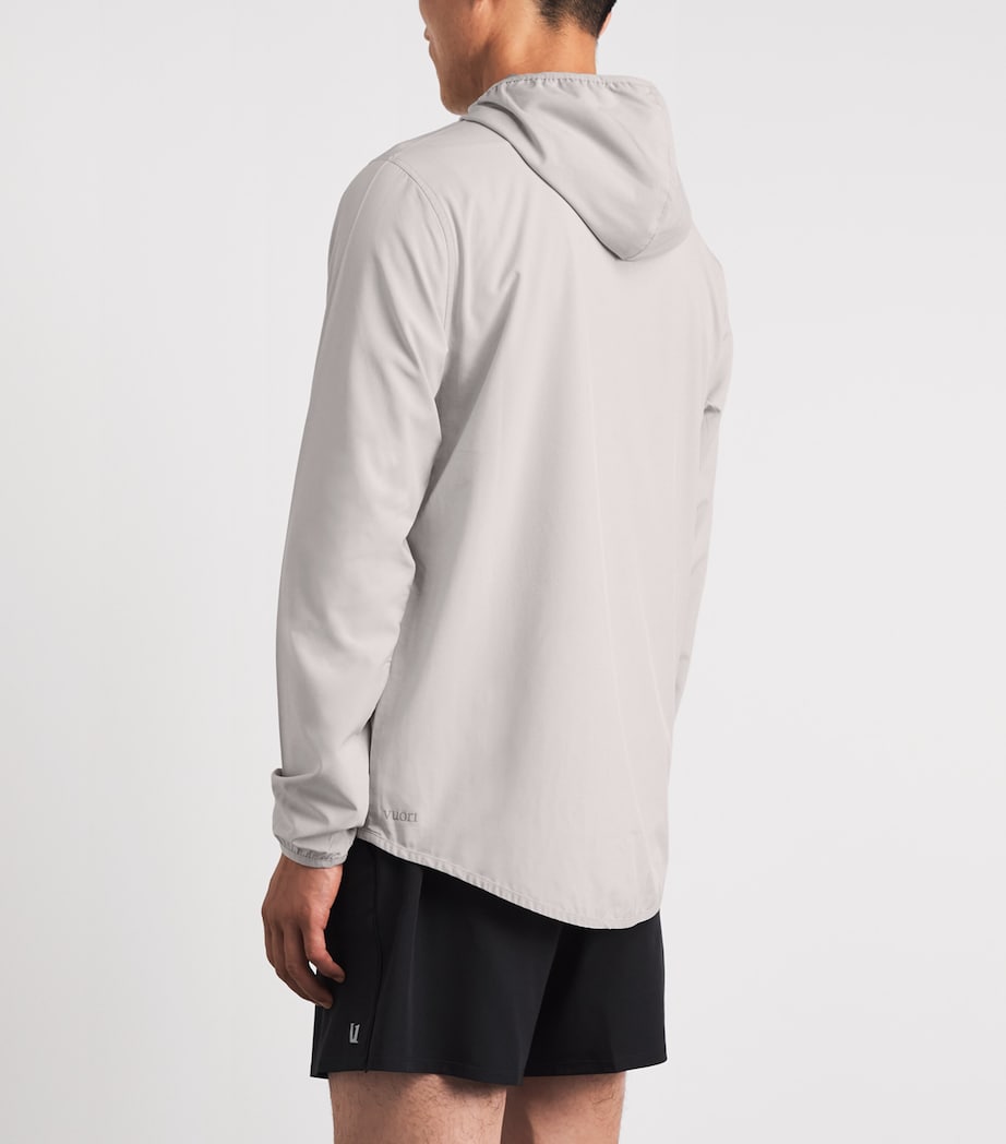 VUORI Mens Outdoor Trainer Shell Jacket Gmx Grey Mist L Image 5